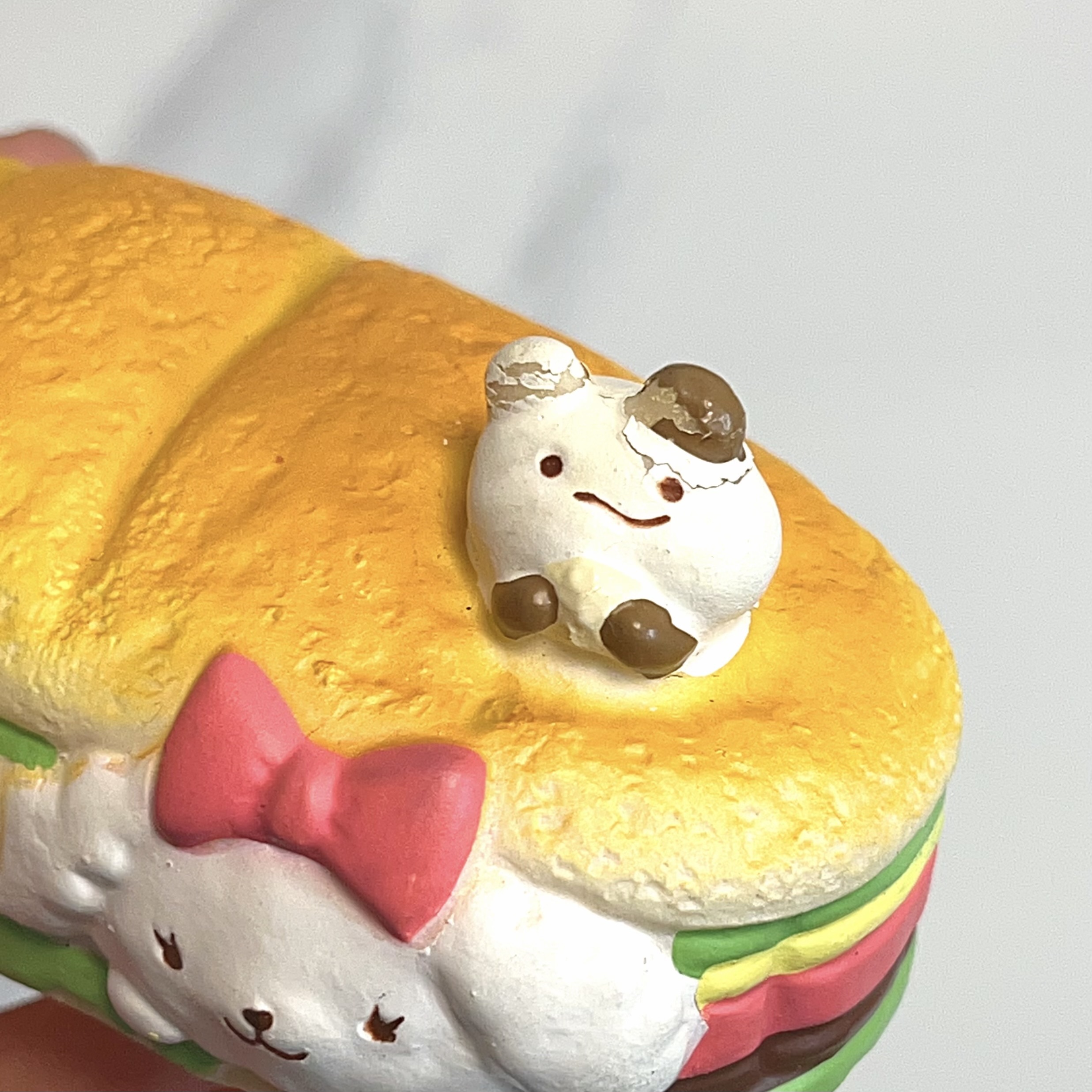Rare Pom Pom Purin sandwich squishy