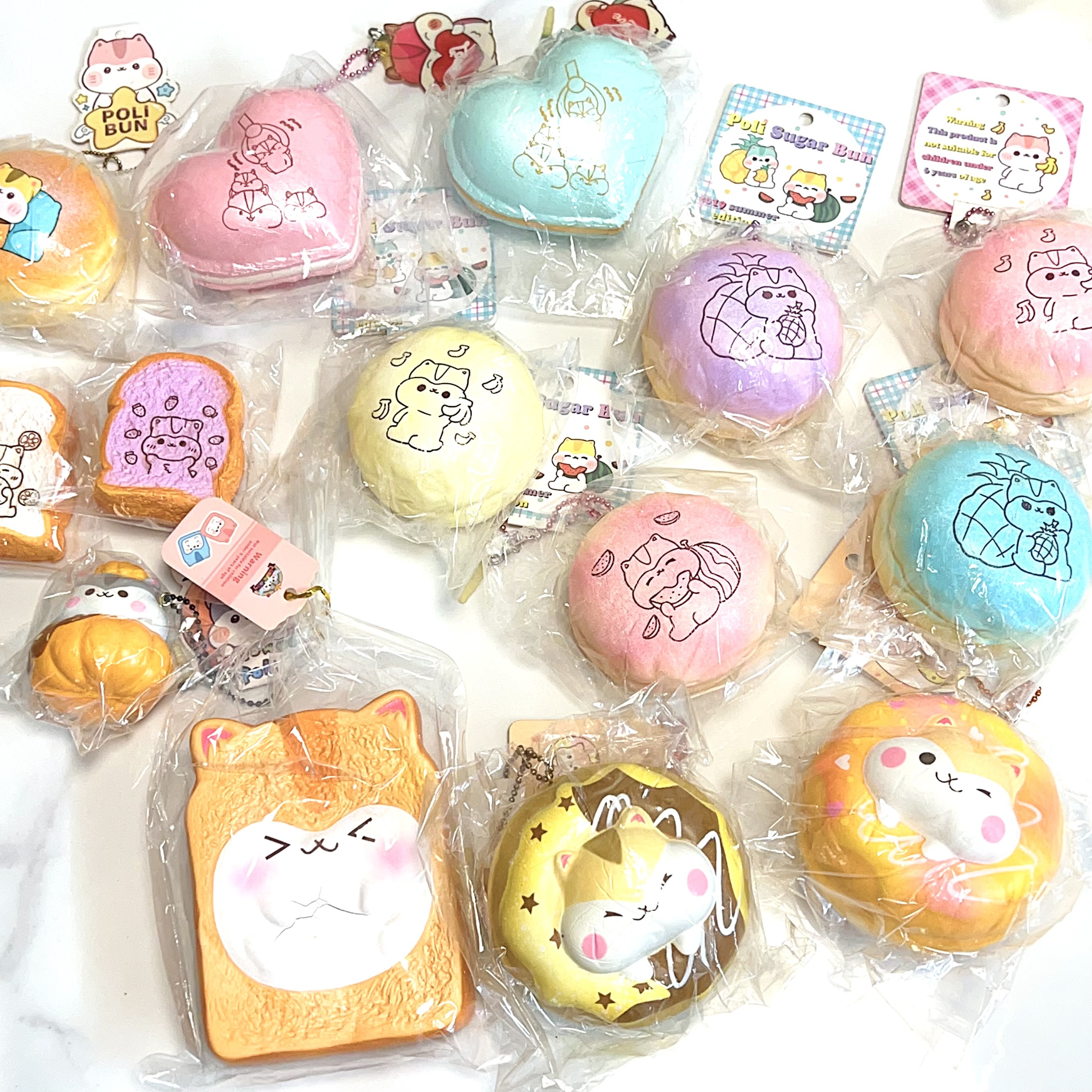 Popular boxes poli squishy bundle