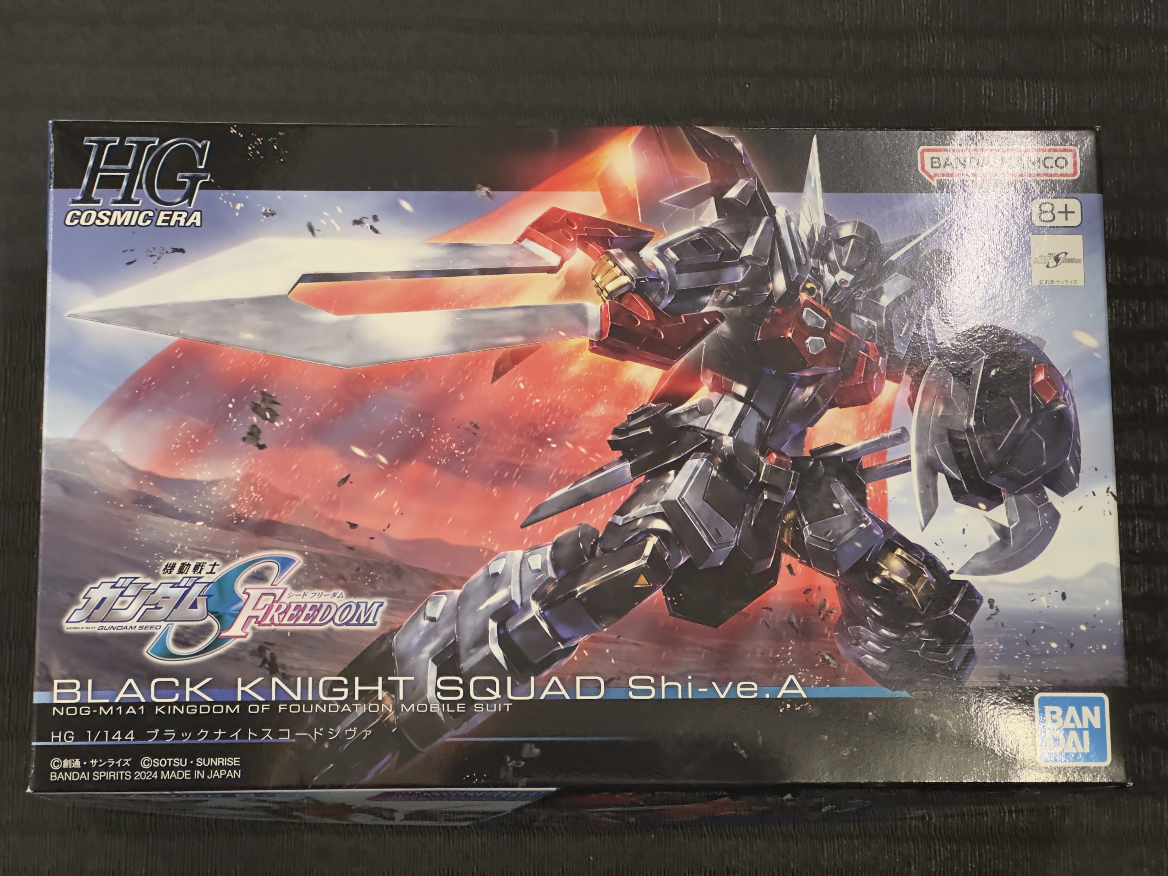 HG 1/144 黑騎士小隊 破壞