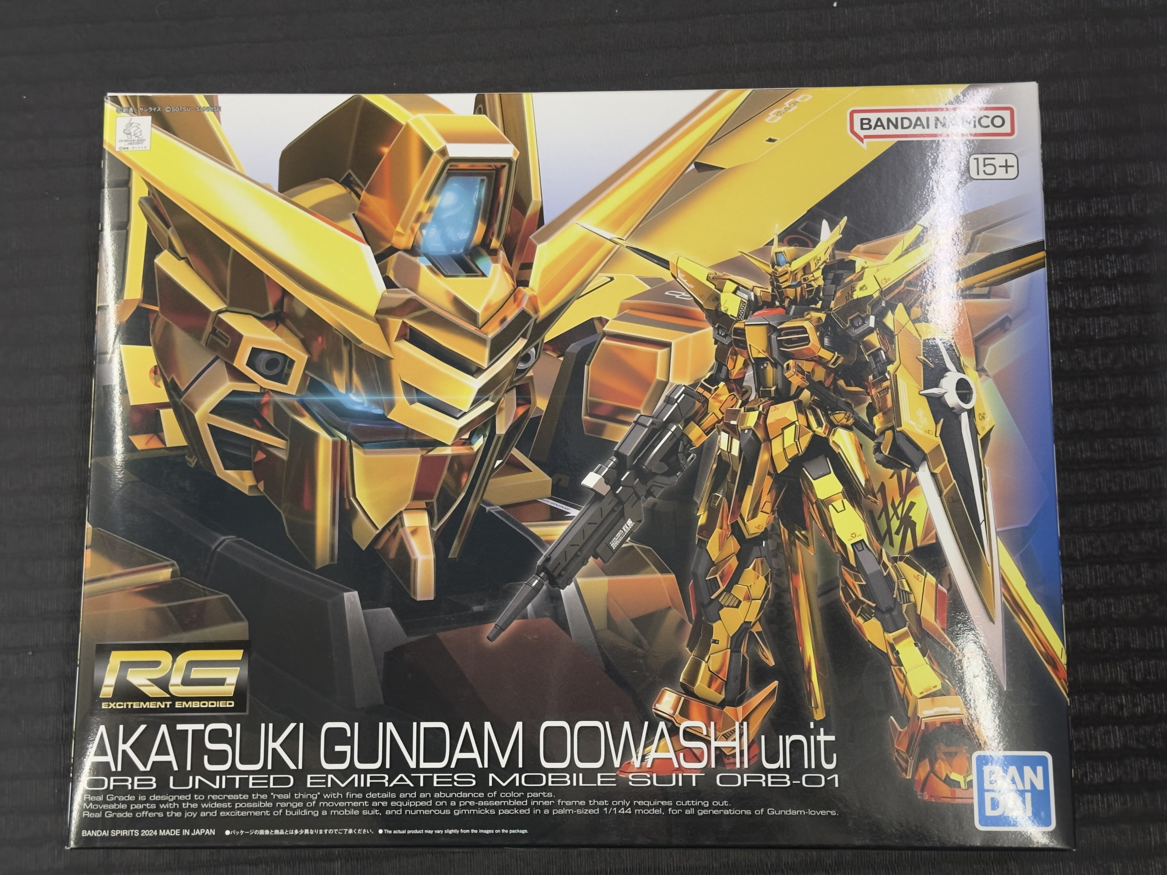 RG 1/144 曉高達 (大鷲裝備)