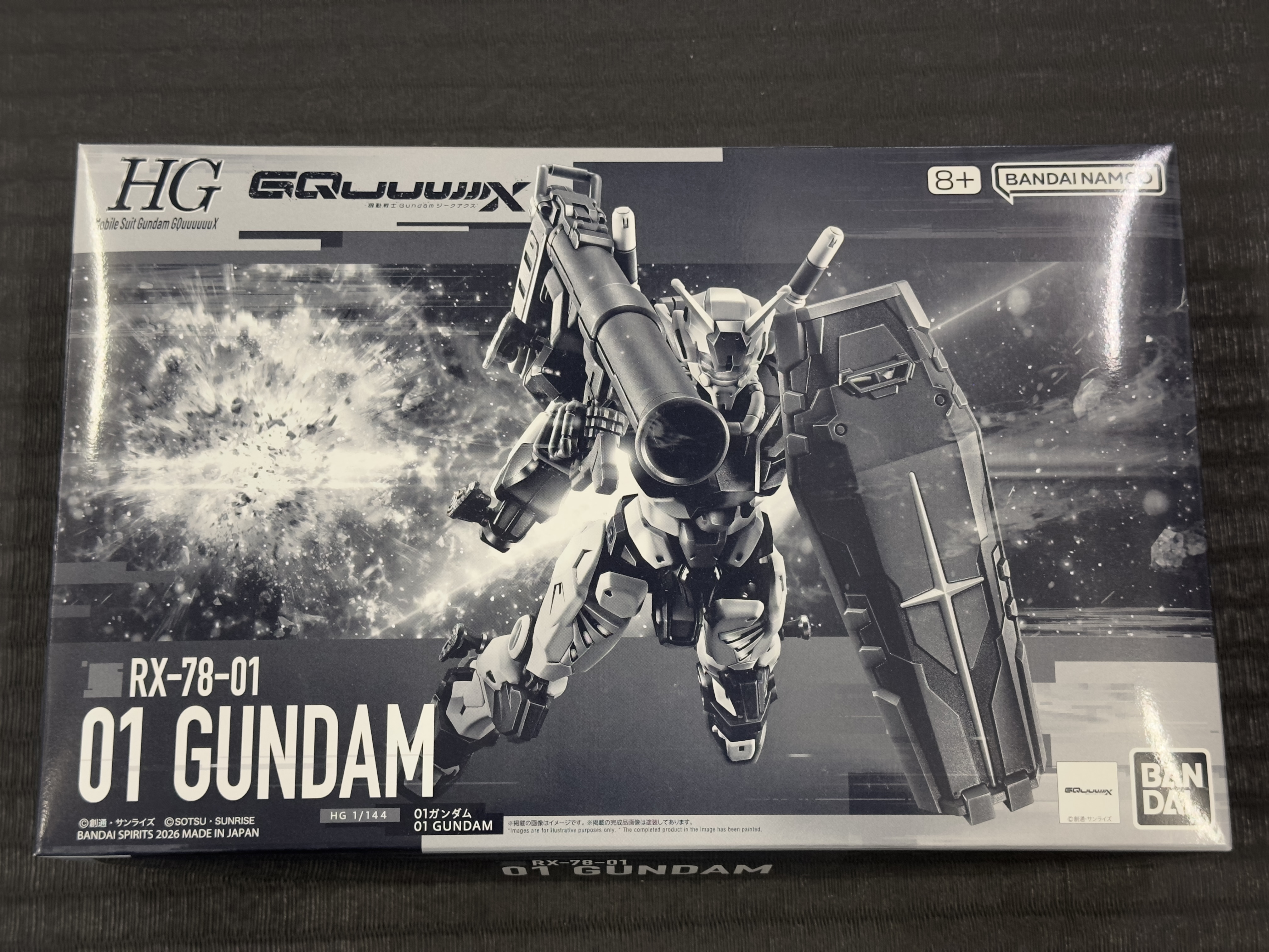 HG 1/144 GQuuuuuuX 01高達