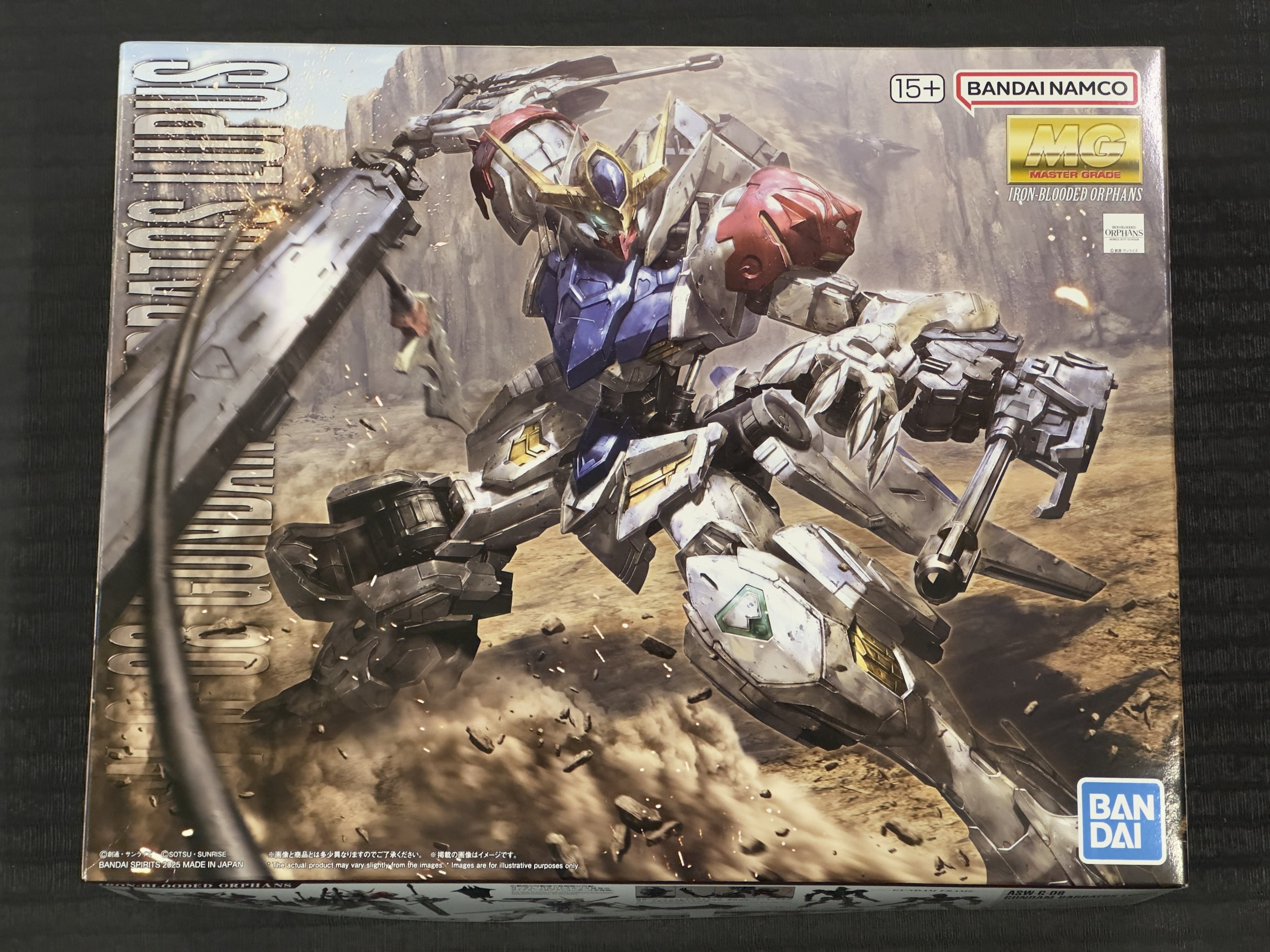 MG 1/100 中古 已開盒 拆膠袋 默認盒不完美 齊件 巴巴托司狼式高達