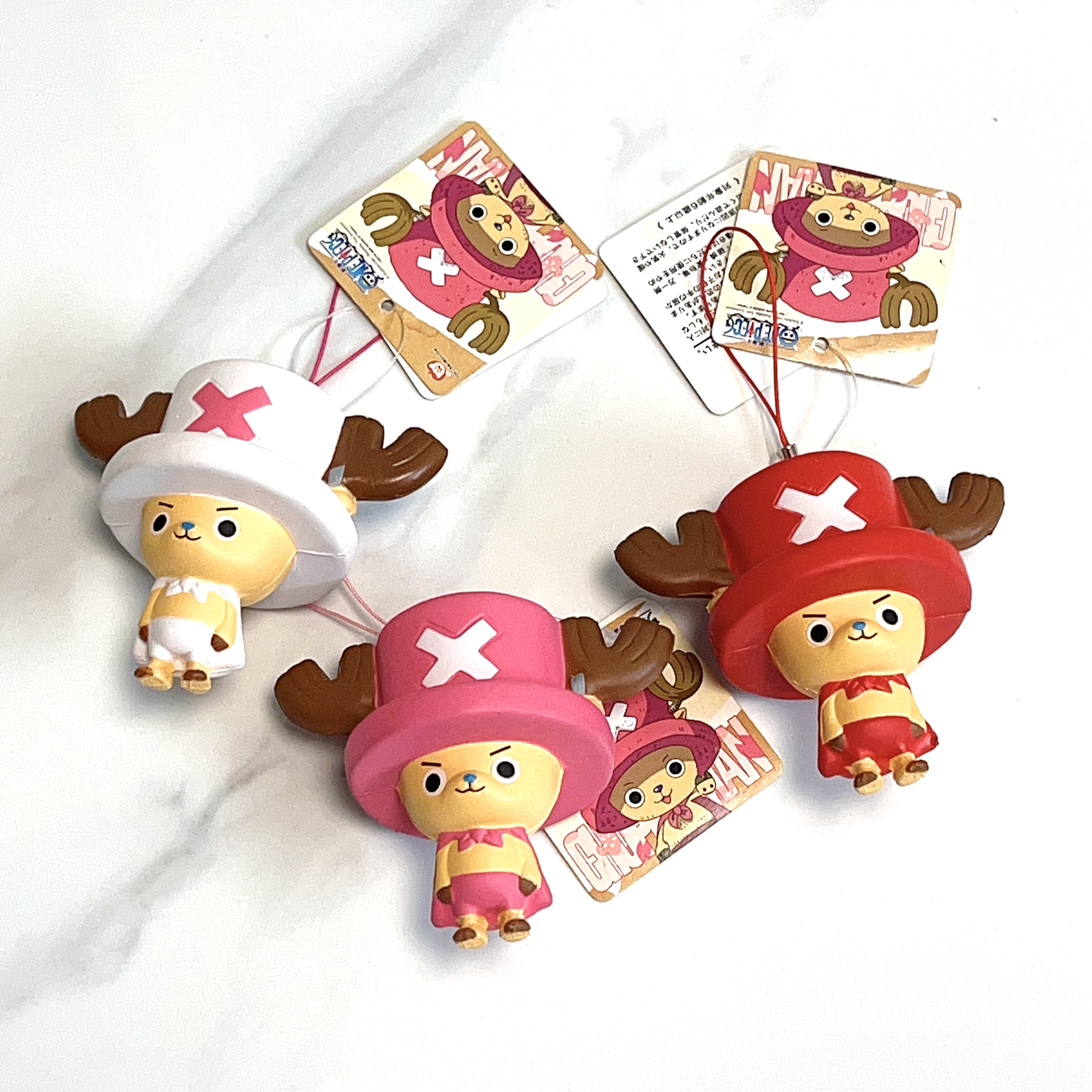 Rare One Piece Chopper squishy set