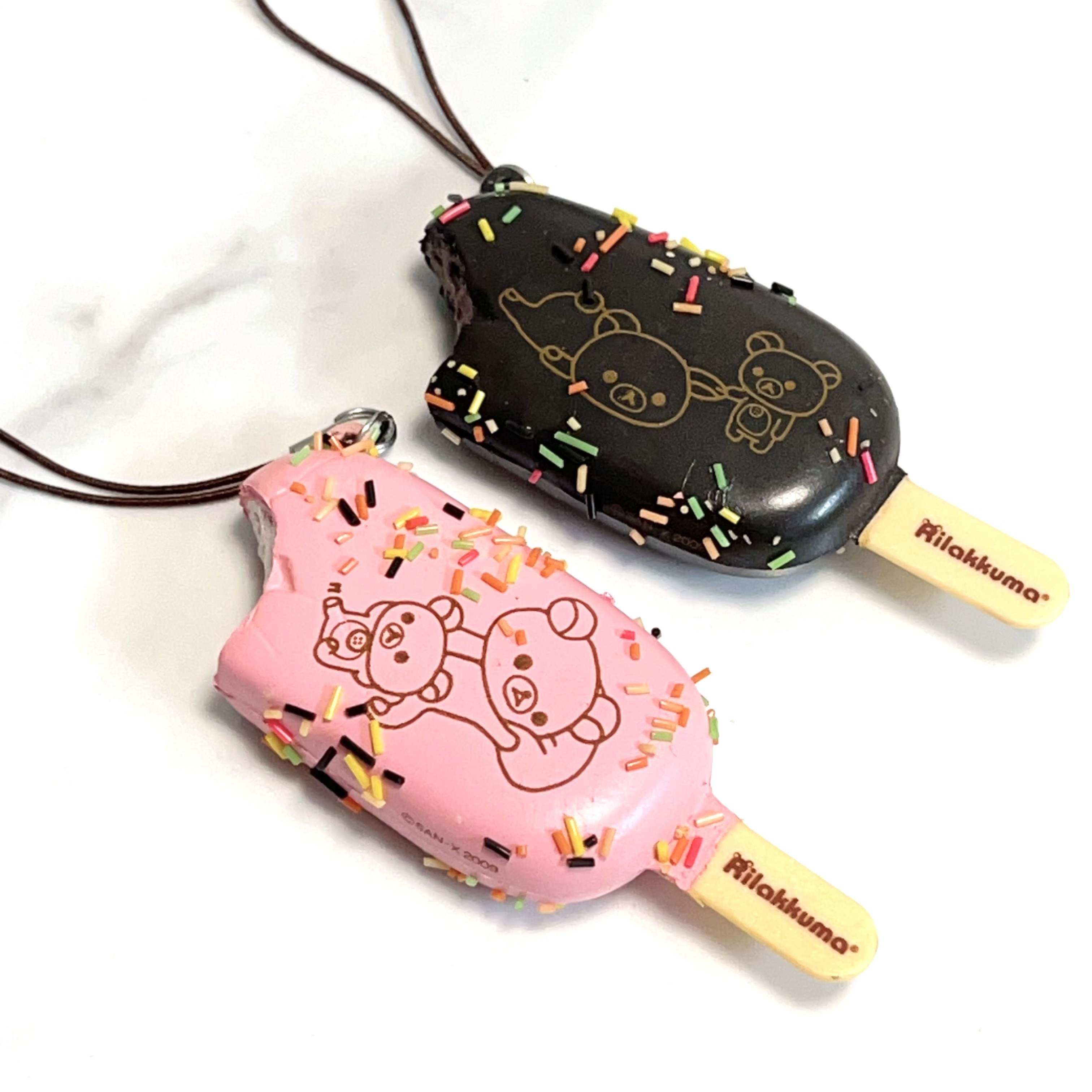 Vintage Rilakkuma ice cream squishy set