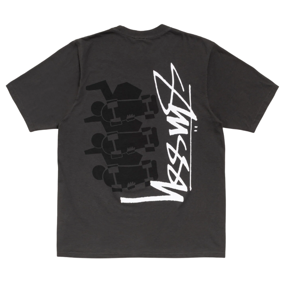 ☆ETW☆【EASY TO WEAR】Stussy 26SS SKATE STACK TEE PIGMENT DYED 滑板 水洗 短T