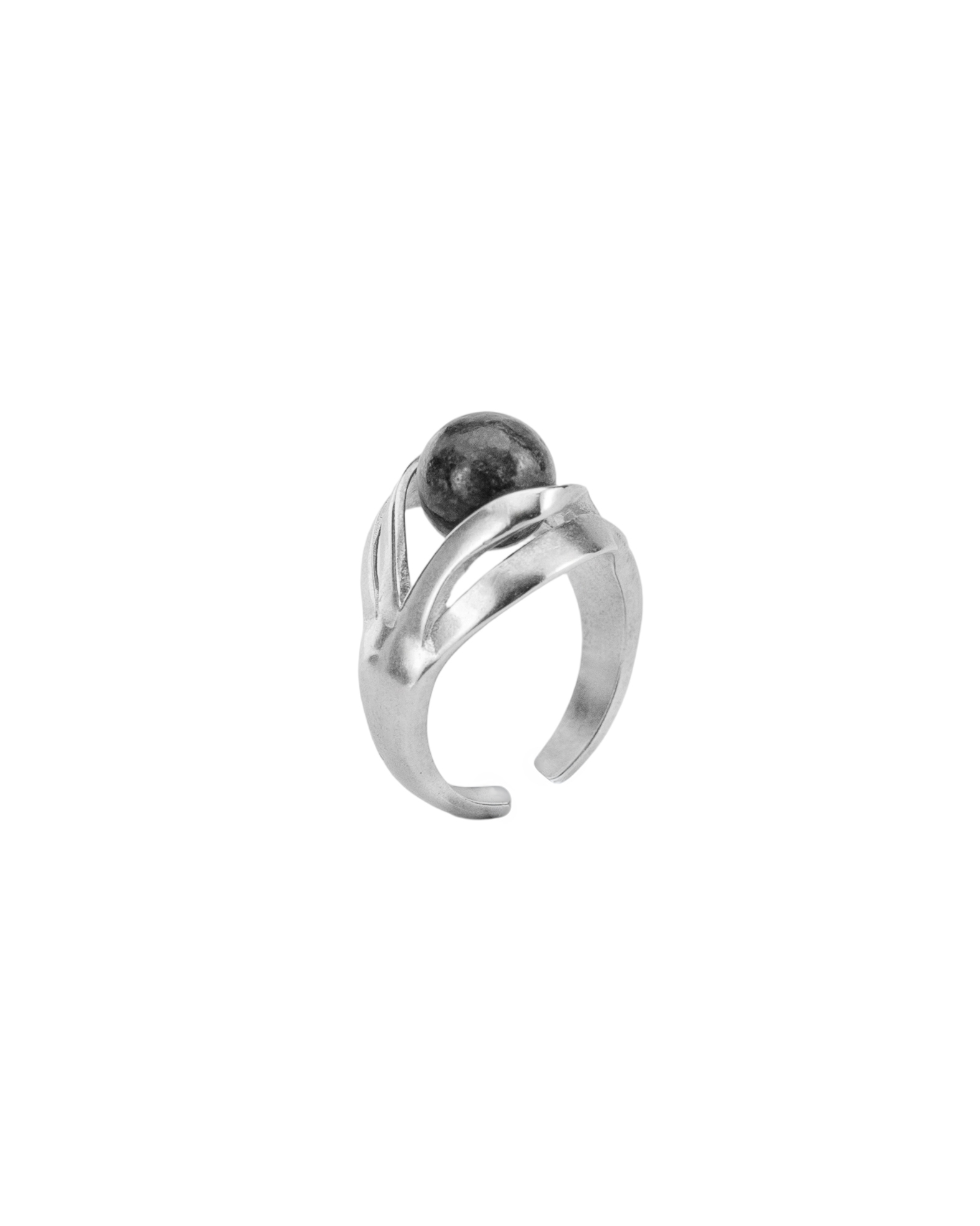 JUelry JU10 stone 戒指 (咖啡)