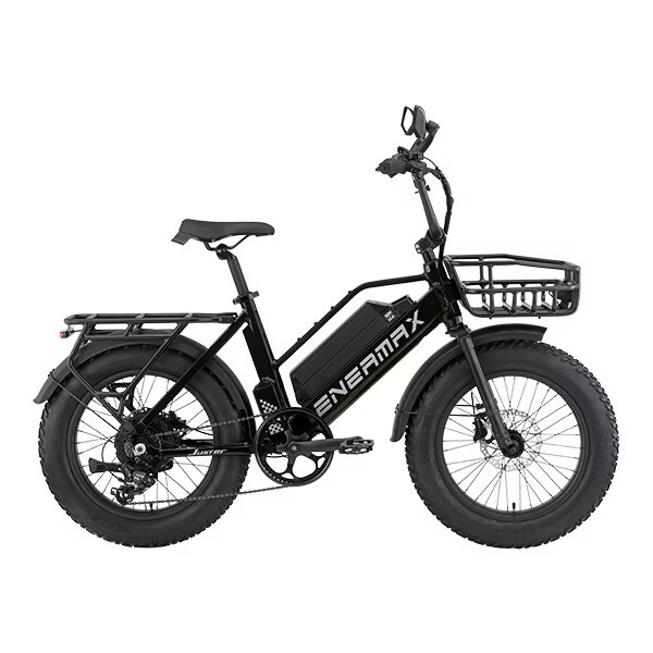 Juster杰司特 低跨點胖胎電動輔助自行車 /精鑽黑