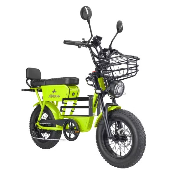 Jiisted 佶司特 16吋低跨點胖胎電動輔助自行車/星曜綠