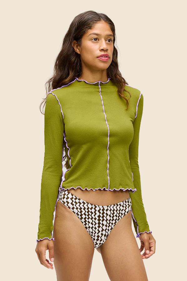 SEEA - SILA 防曬上衣-酪梨綠