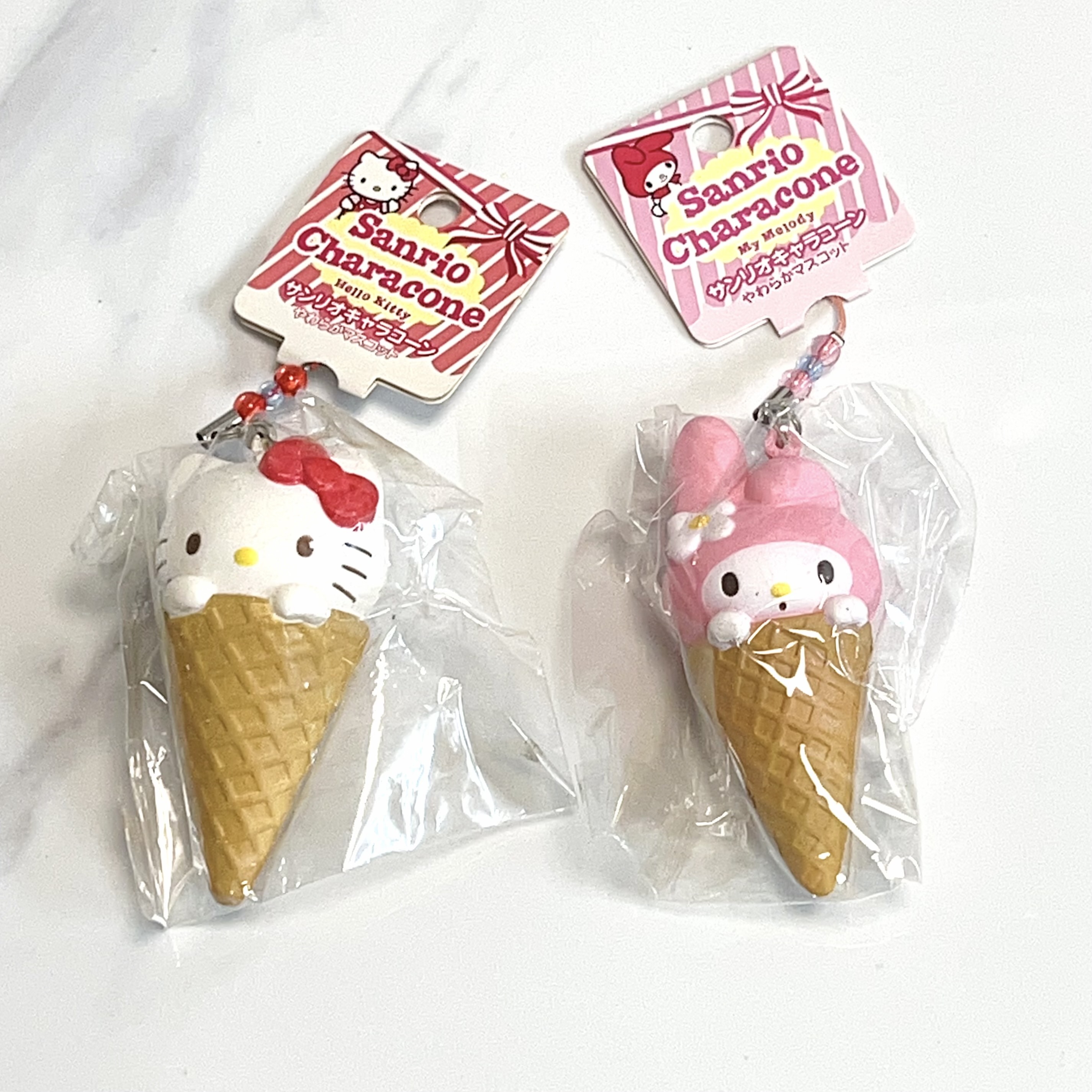 Sanrio 2014 Hello Kitty Ice cream squishy bundle