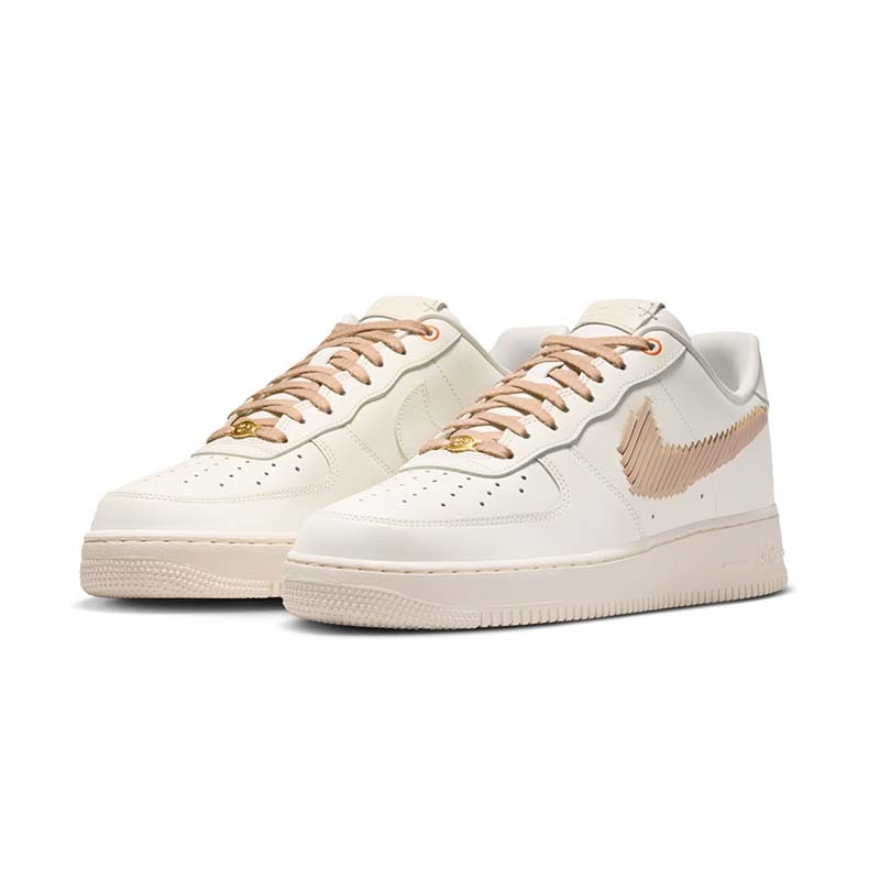 Nike Air Force 1 Low "Sail Linen" 亞麻編織 休閒鞋 米白色 男鞋 IR7011-121 [台灣現貨]