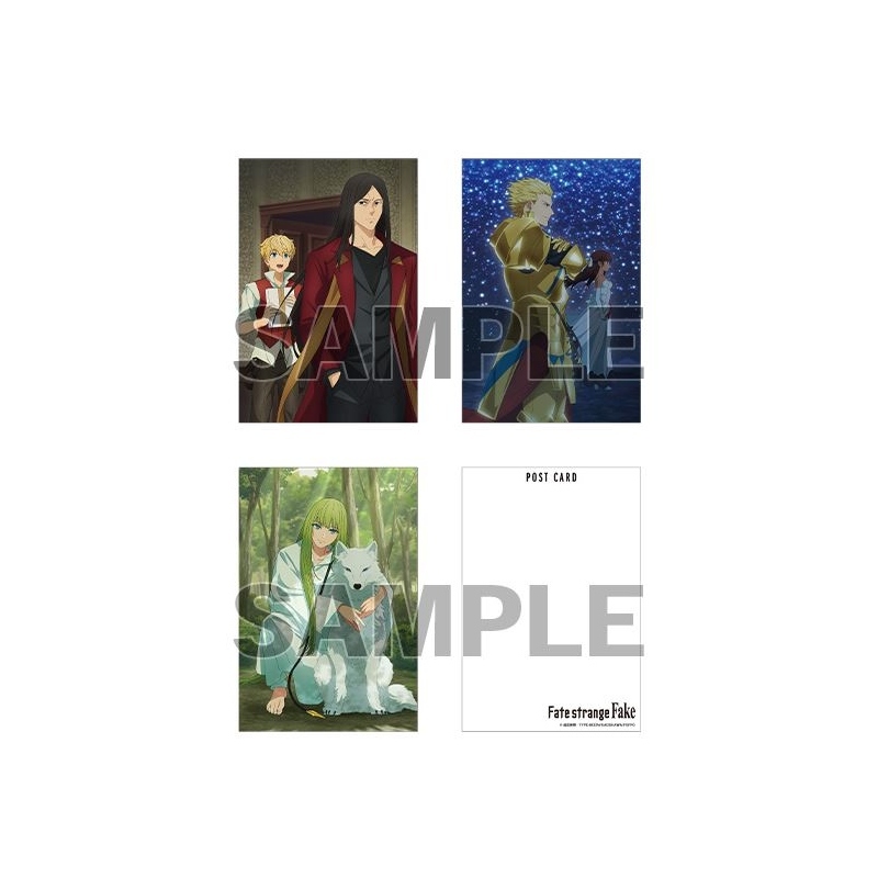Fate/strange Fake日版明信片套組－3入