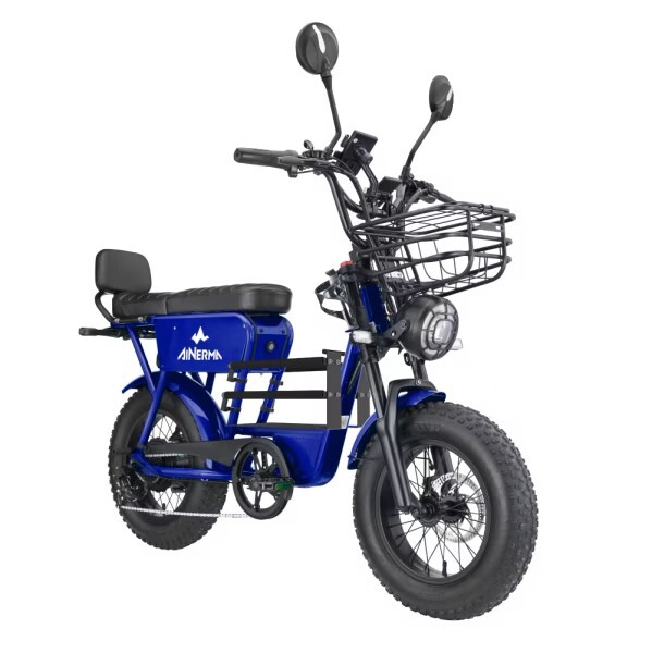 Jiisted 佶司特 16吋低跨點胖胎電動輔助自行車/晶曜藍