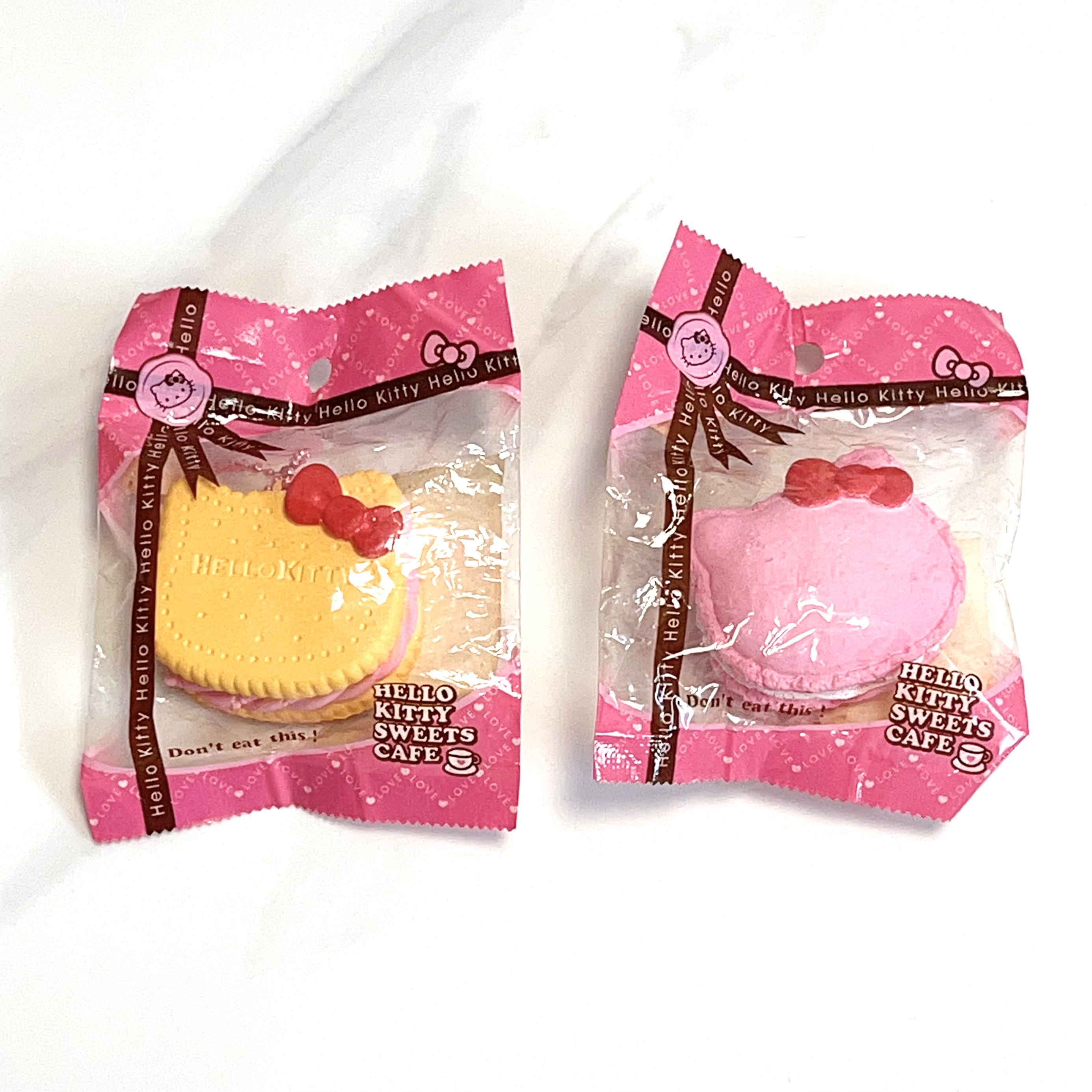 Hello Kitty sweet cafe squishy set