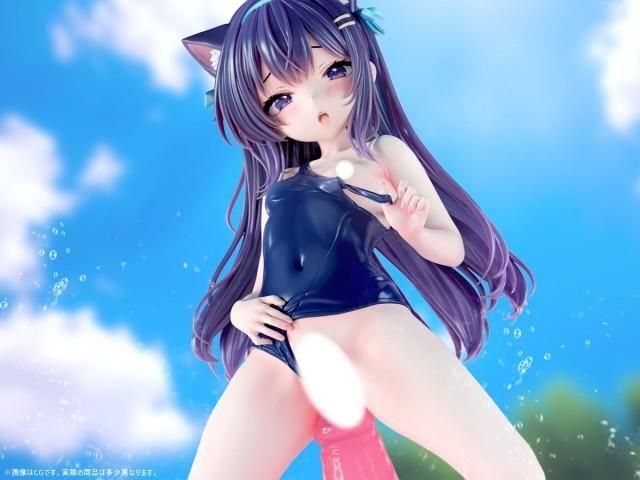 肉感少女 本当に入るの?ちび猫娘の好奇心 猫春ひめこ 1/4スケール