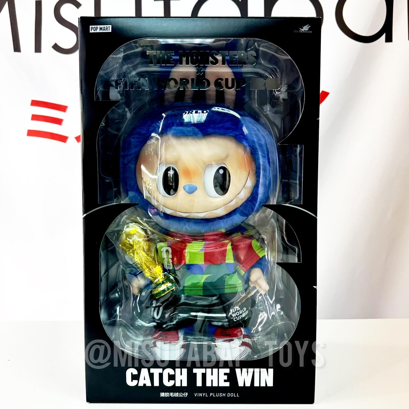 THE MONSTERS LAbubu x FIFA SERIES-Catch the Win Vinyl Plush Doll