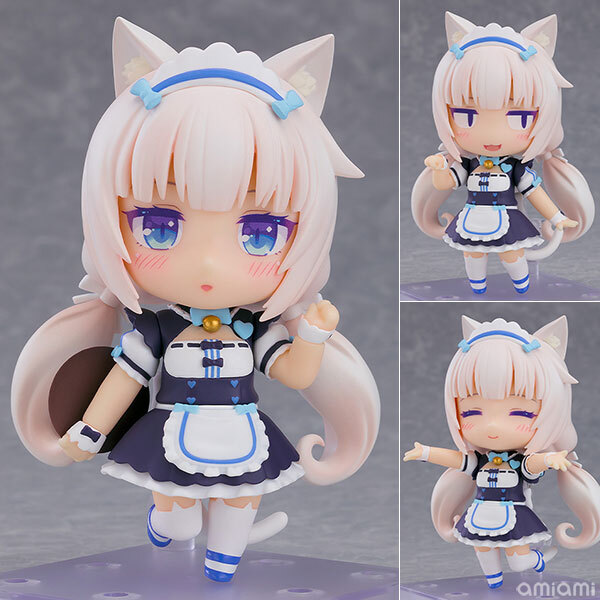 預訂10月  Good Smile Company 3037黏土人 香草《貓娘樂園 世界連結》Ver.  Nendoroid Vanilla: Nekopara Sekai Connect Ver. Pre-order