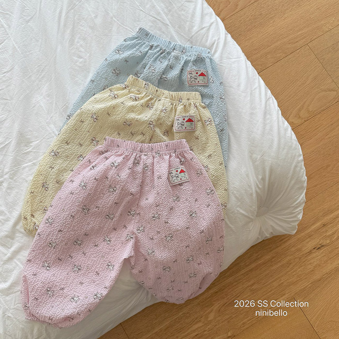 正韓夏NINIBELLO 三色粉嫩色防蚊褲