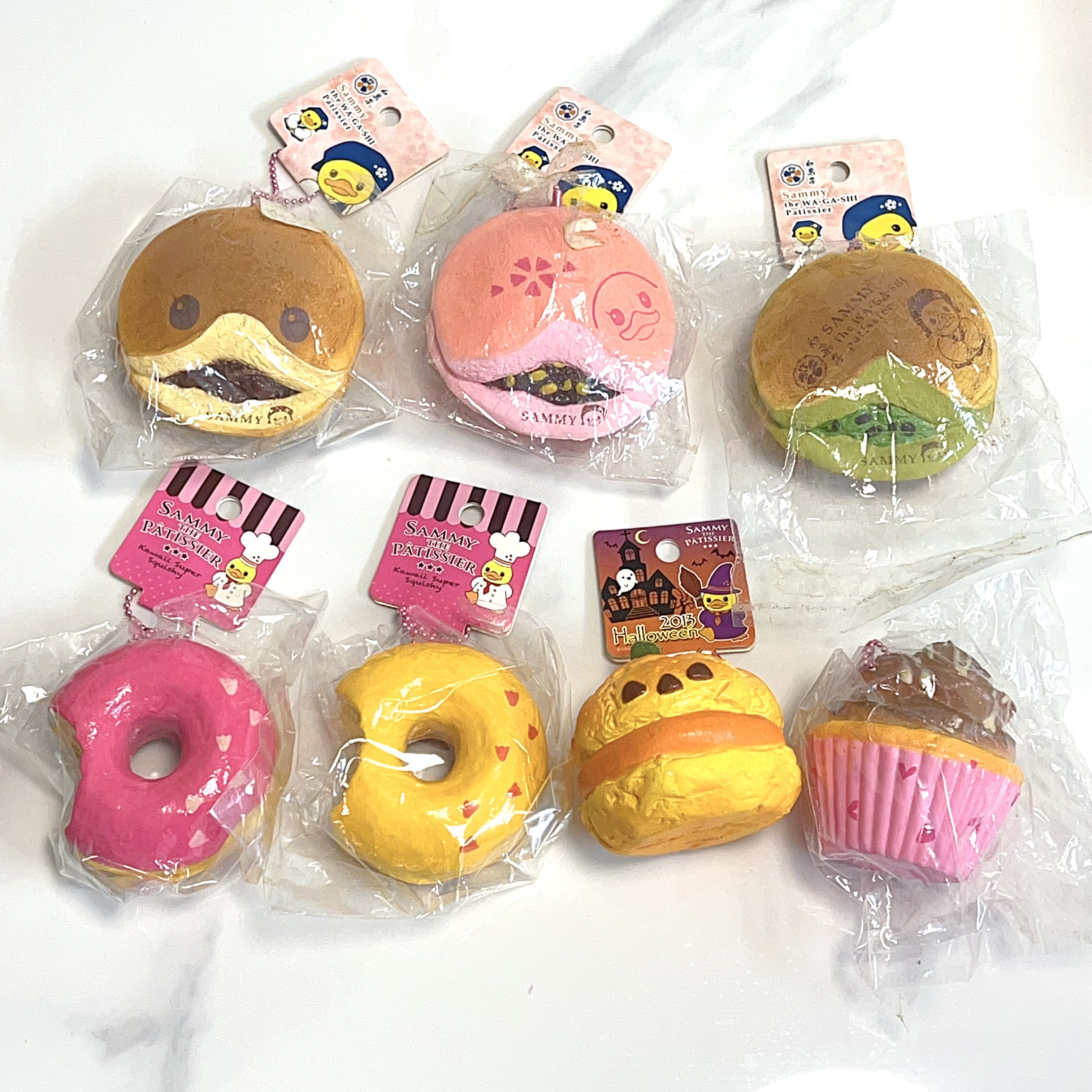Vintage Sammy the patissier squishy bundle
