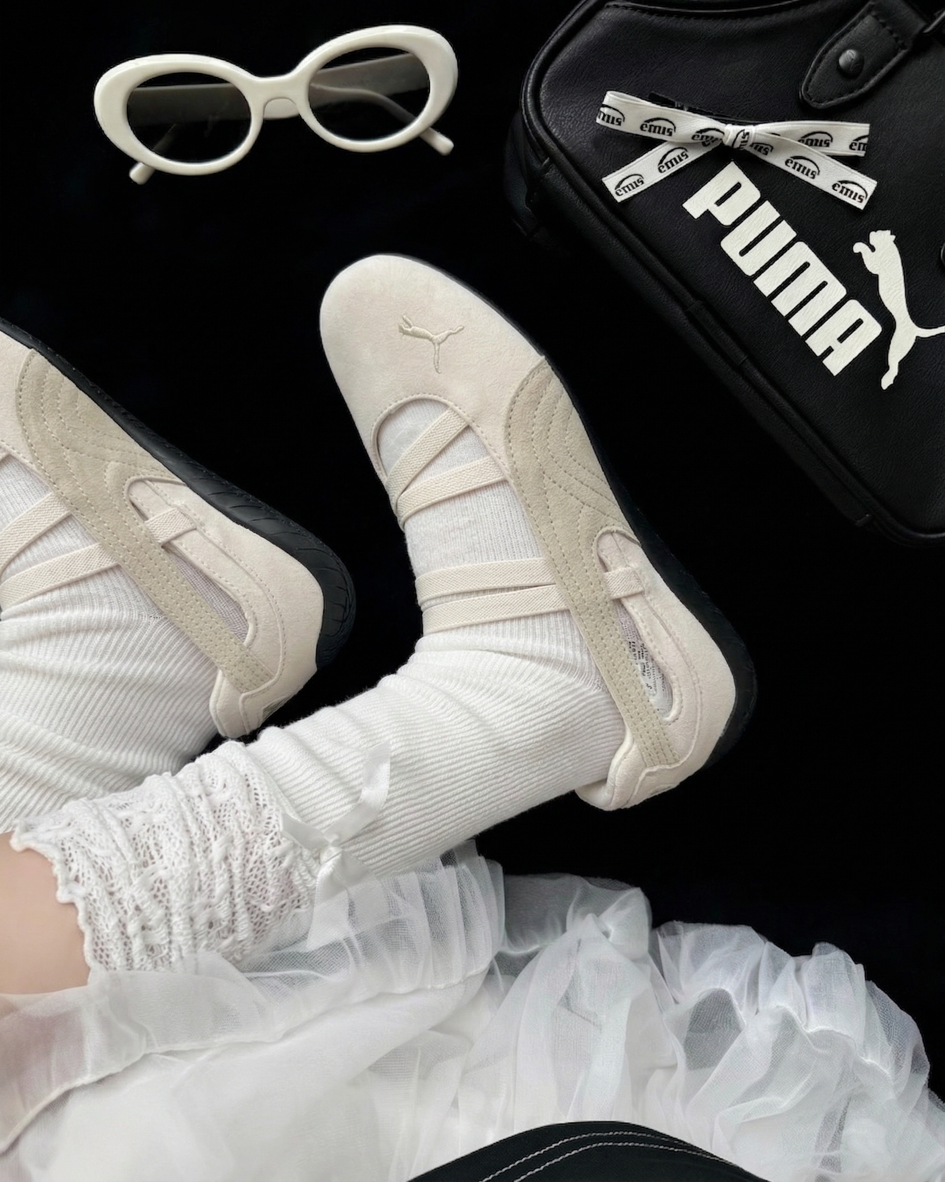 Puma Speedcat Ballet 賽車鞋 芭蕾舞鞋 奶油