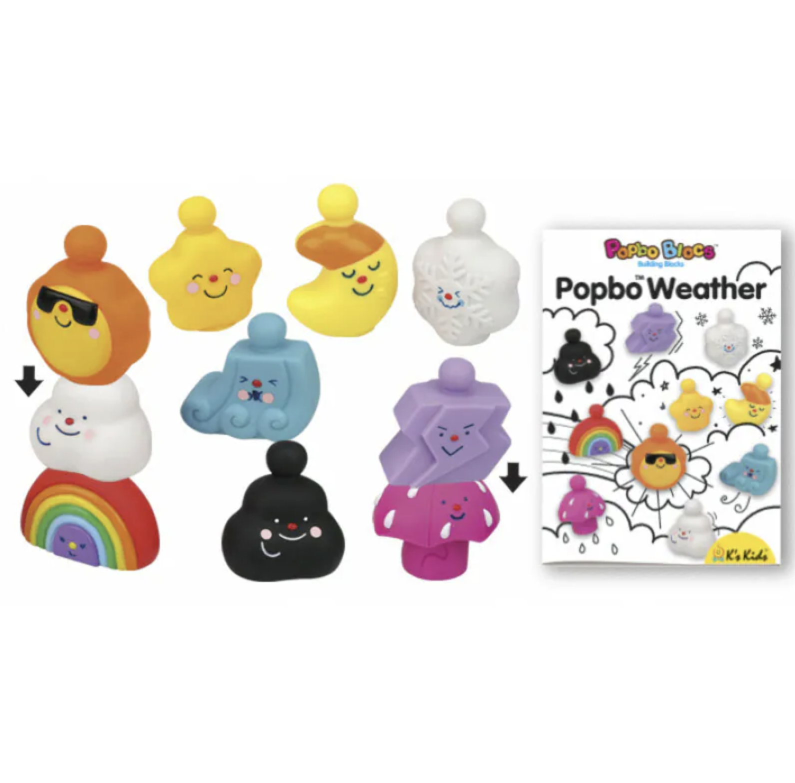 K's Kids 天氣軟膠積木 - Weather KA10786