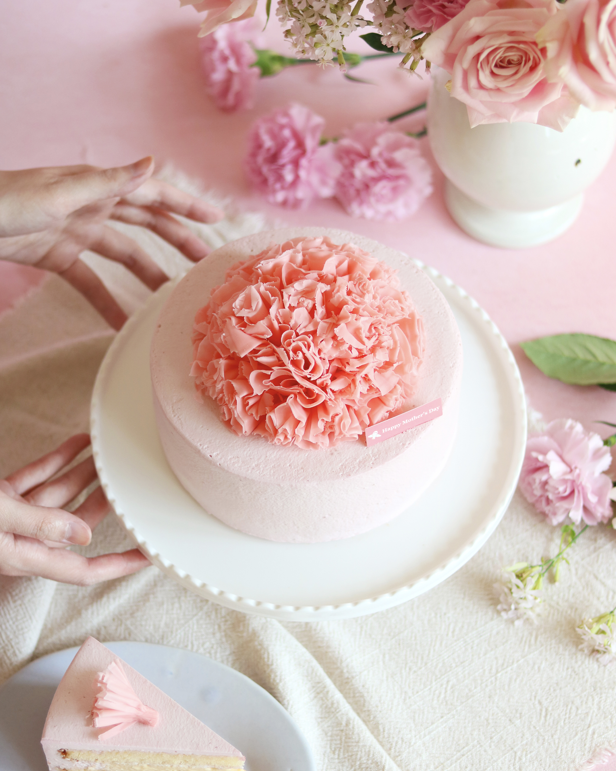 2026母親節-法式覆盆子圓戚風蛋糕