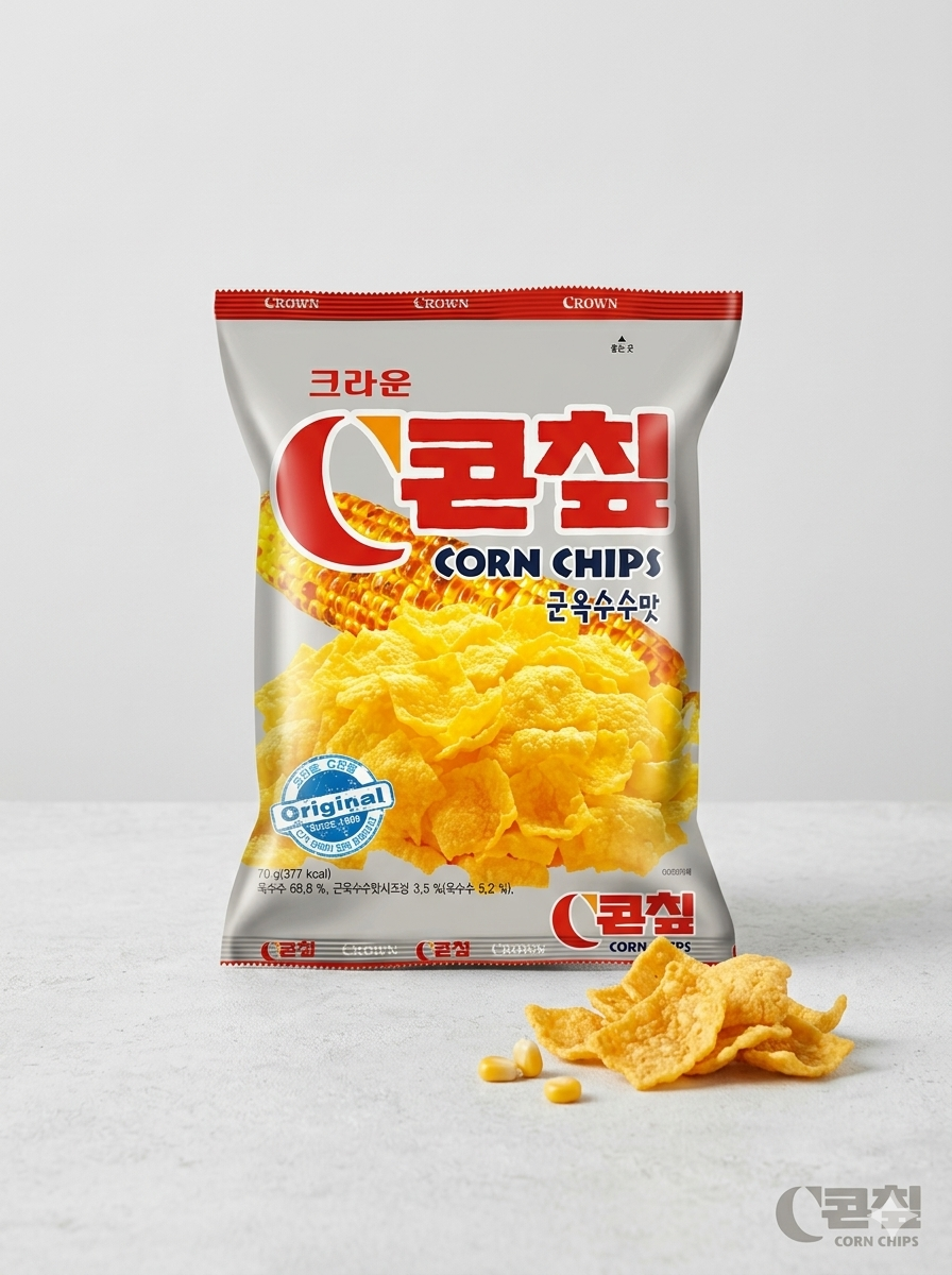 【 4/14收單 】CROWN 皇冠 烤玉米脆片 70g