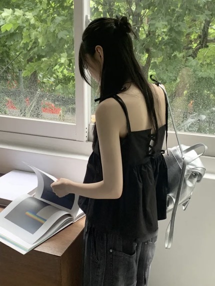 年度爆款🔥背殺綁繩澎澎背心🖤