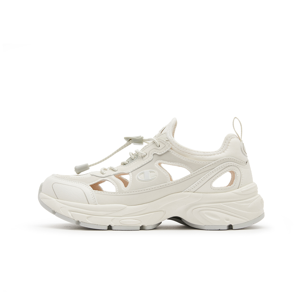 女款-Sandal Racer 1鏤空設計戶外休閒鞋-白色 (U5AFCSW17P2）