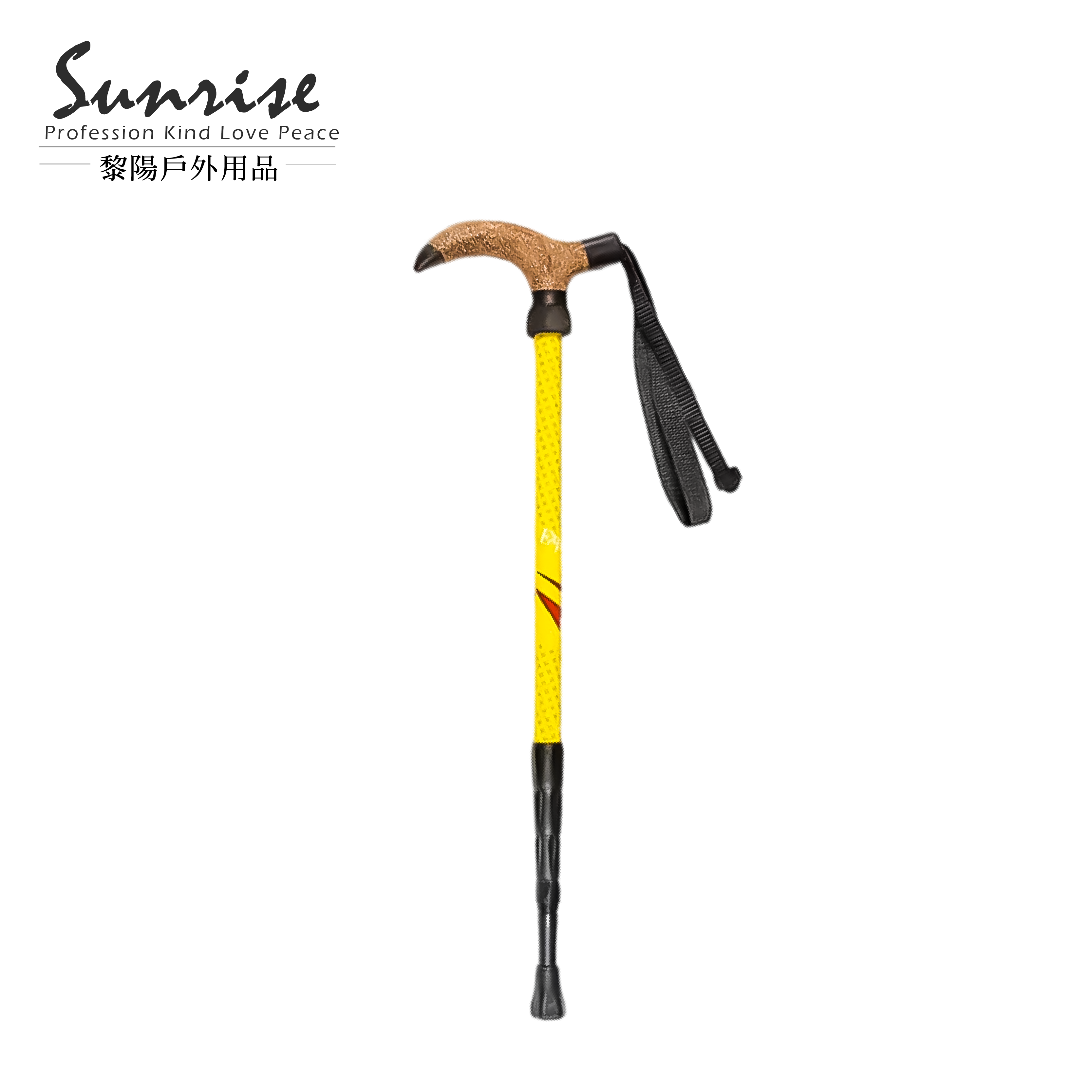 鋁合金T把四節登山杖 (3色) 87CZZ8028