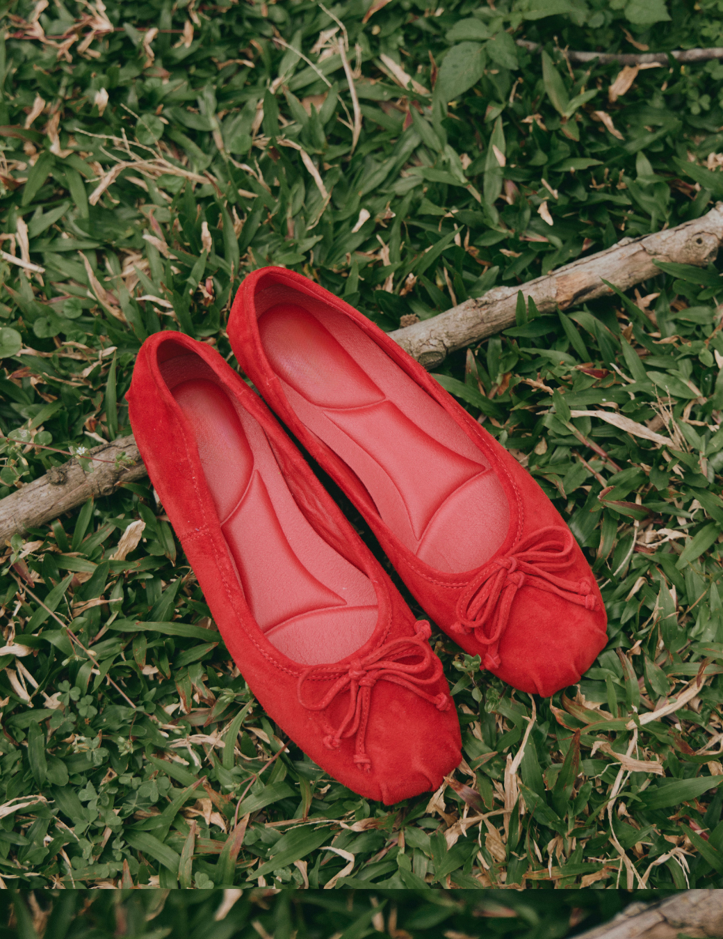 抓皺圓頭麂皮包鞋（3尺寸）