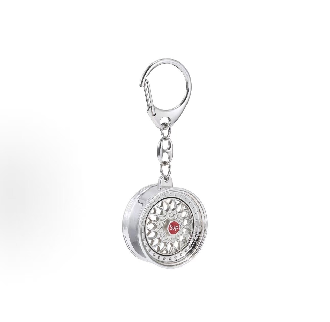SUPREME FW25 WEEK11 ®/BBS RS Rim Keychain 鑰匙扣