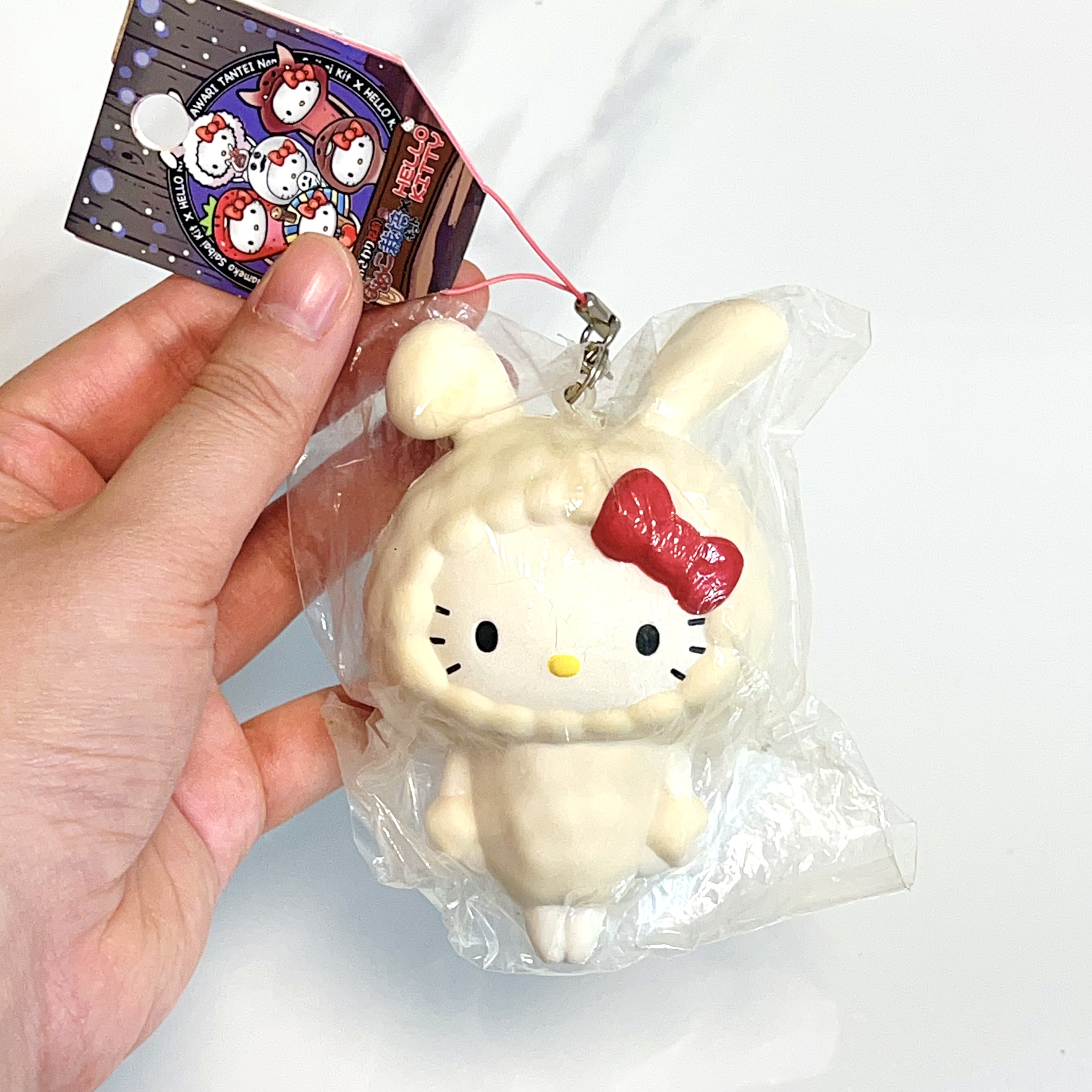 Hello Kitty in bunny fungi costume