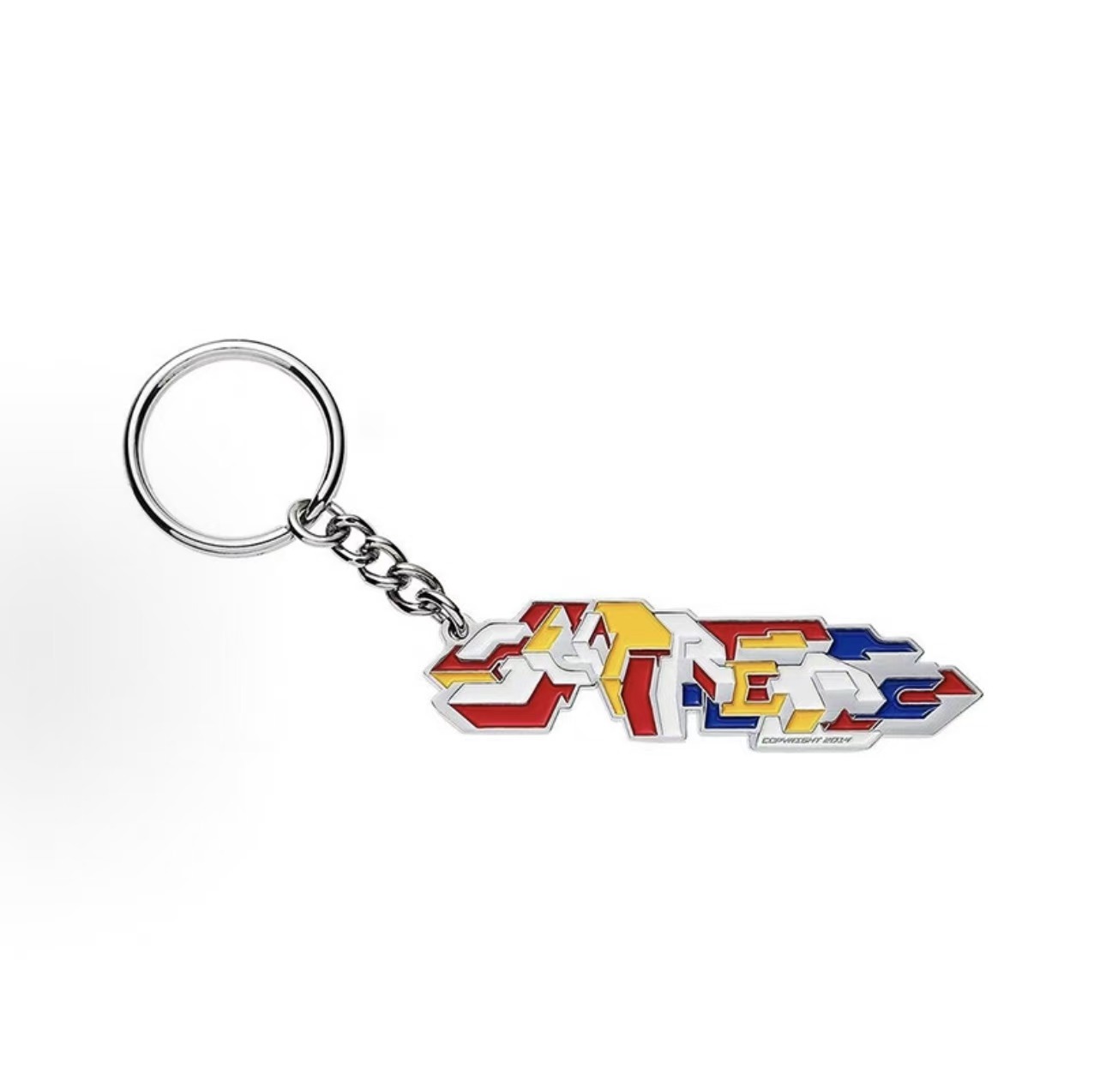 SUPREME Delta Logo Keychain 金屬掛件