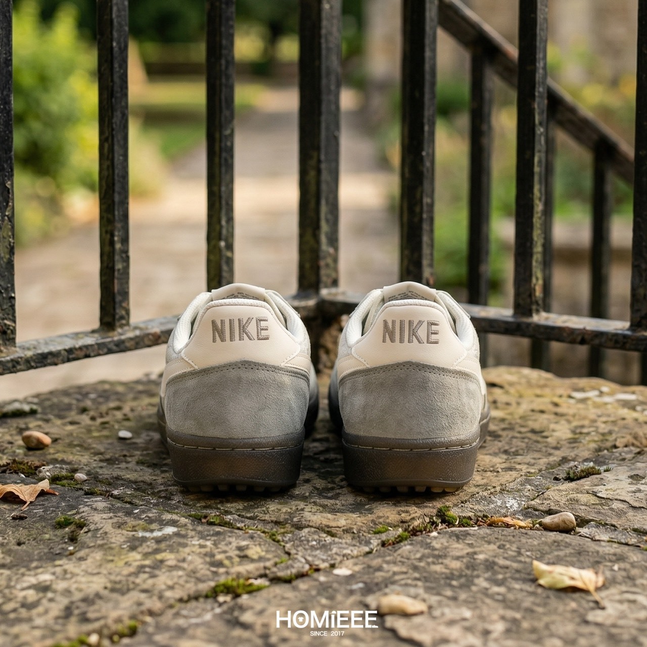 Nike Field General 復古 休閒鞋 麂皮 焦糖底 灰白 男鞋 [IF0666-300]