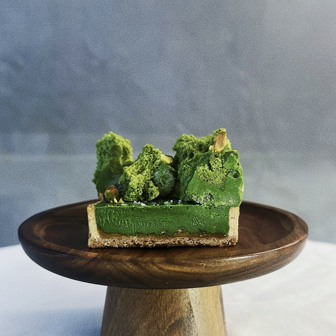 🌿 抹形｜龍膽抹茶迷你塔