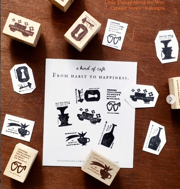 A Kind of cafe什物．桌上途中 Little Things Along the Way 2026畫博扭蛋印章