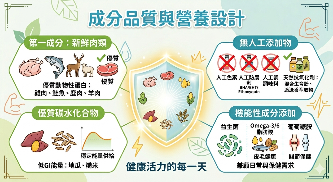 倍力飼料成分品質與營養設計