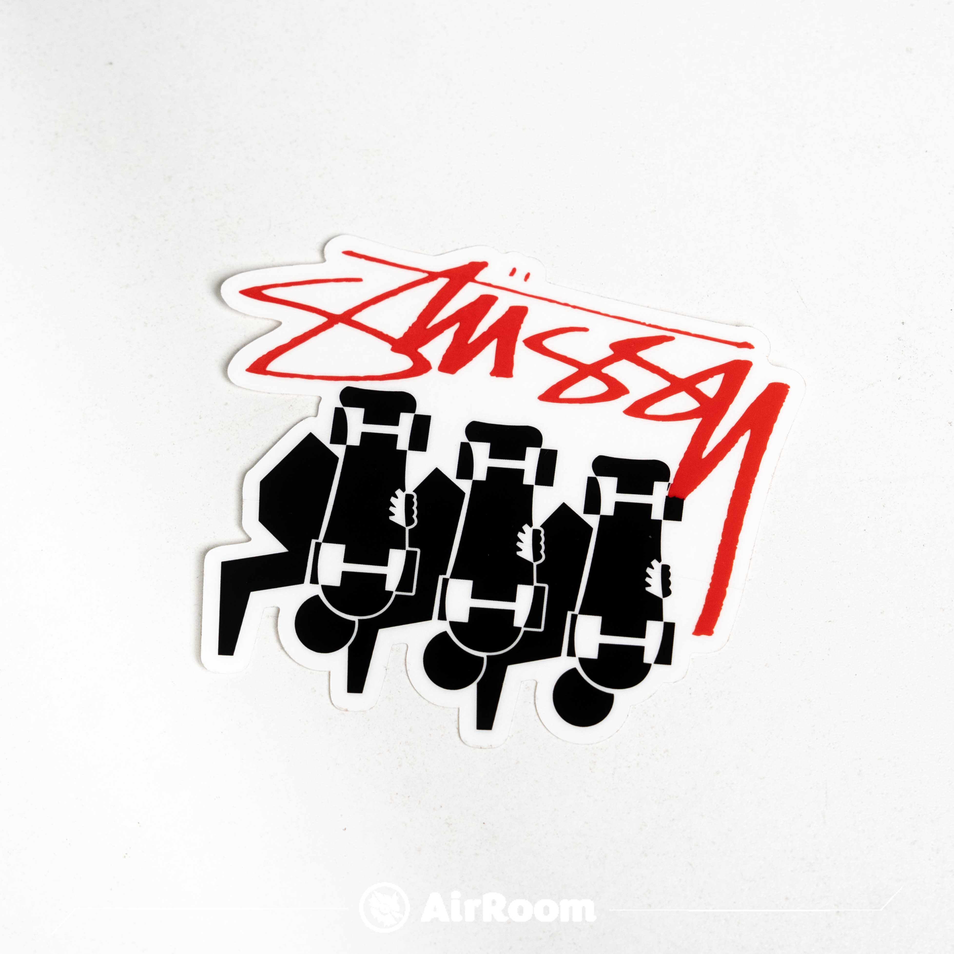 2026SS STUSSY SKATE STACK Logo 貼紙 現貨