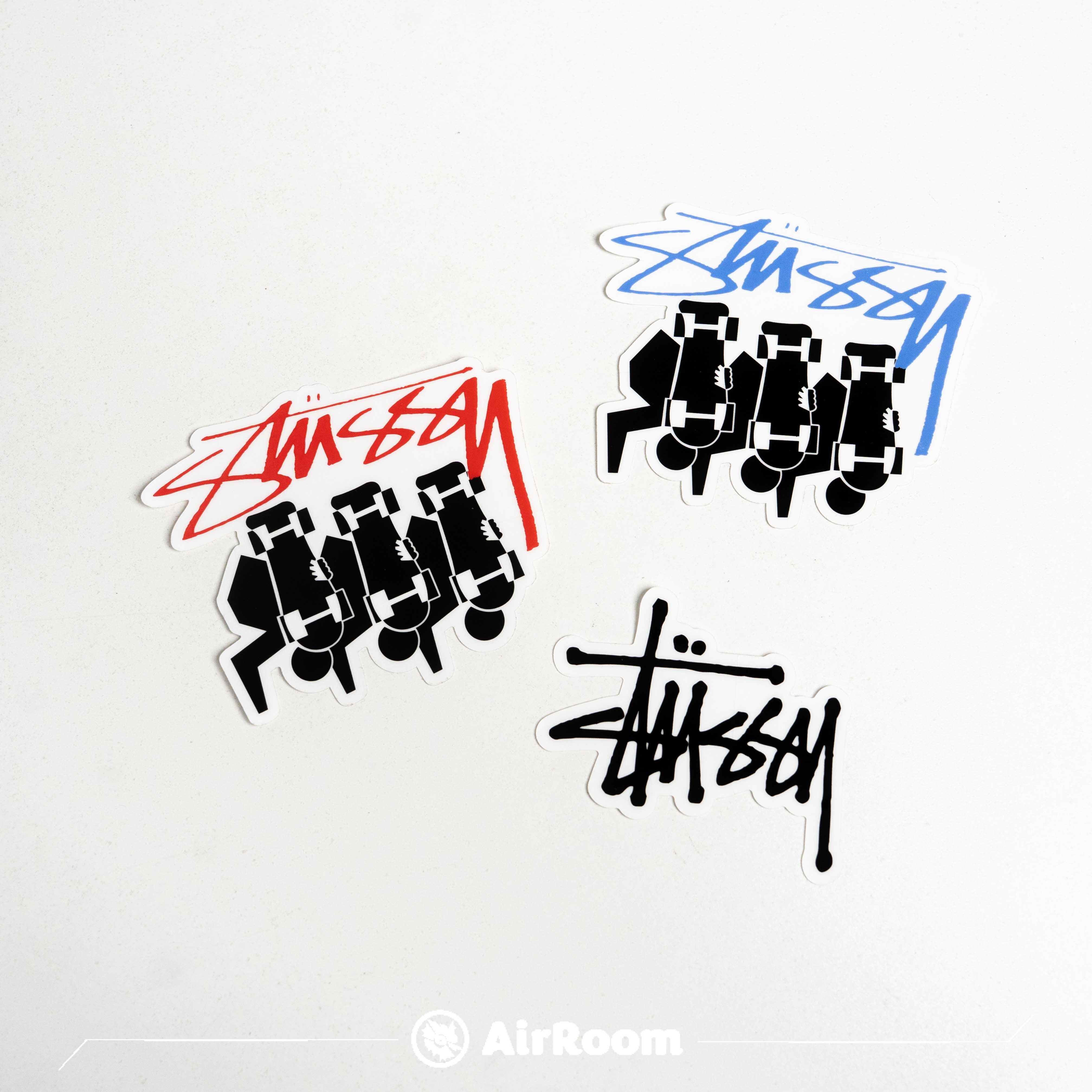 2026SS STUSSY SKATE STACK Logo 貼紙 現貨