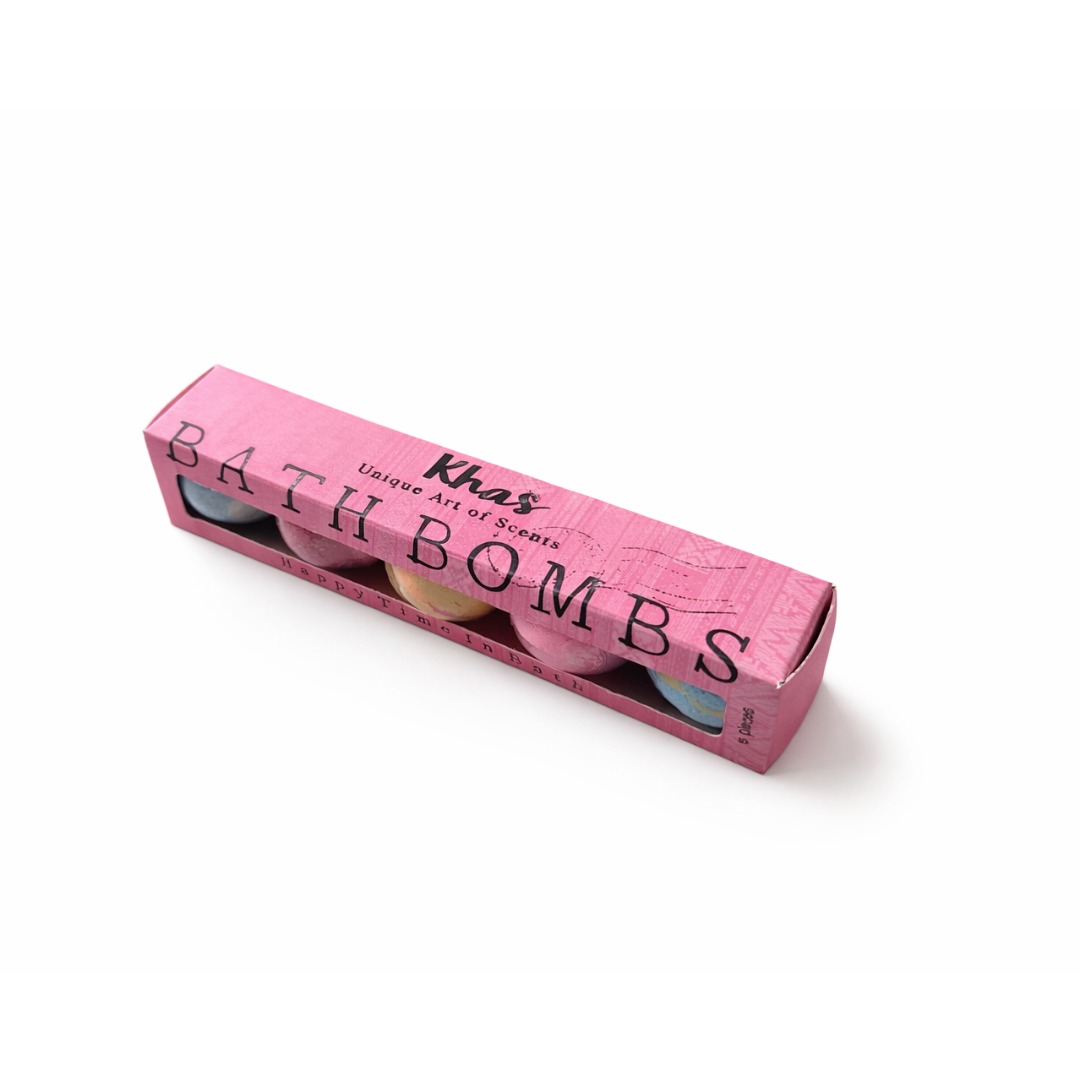 Khas Bath Bomb 花漾香氛泡澡球 (5入)