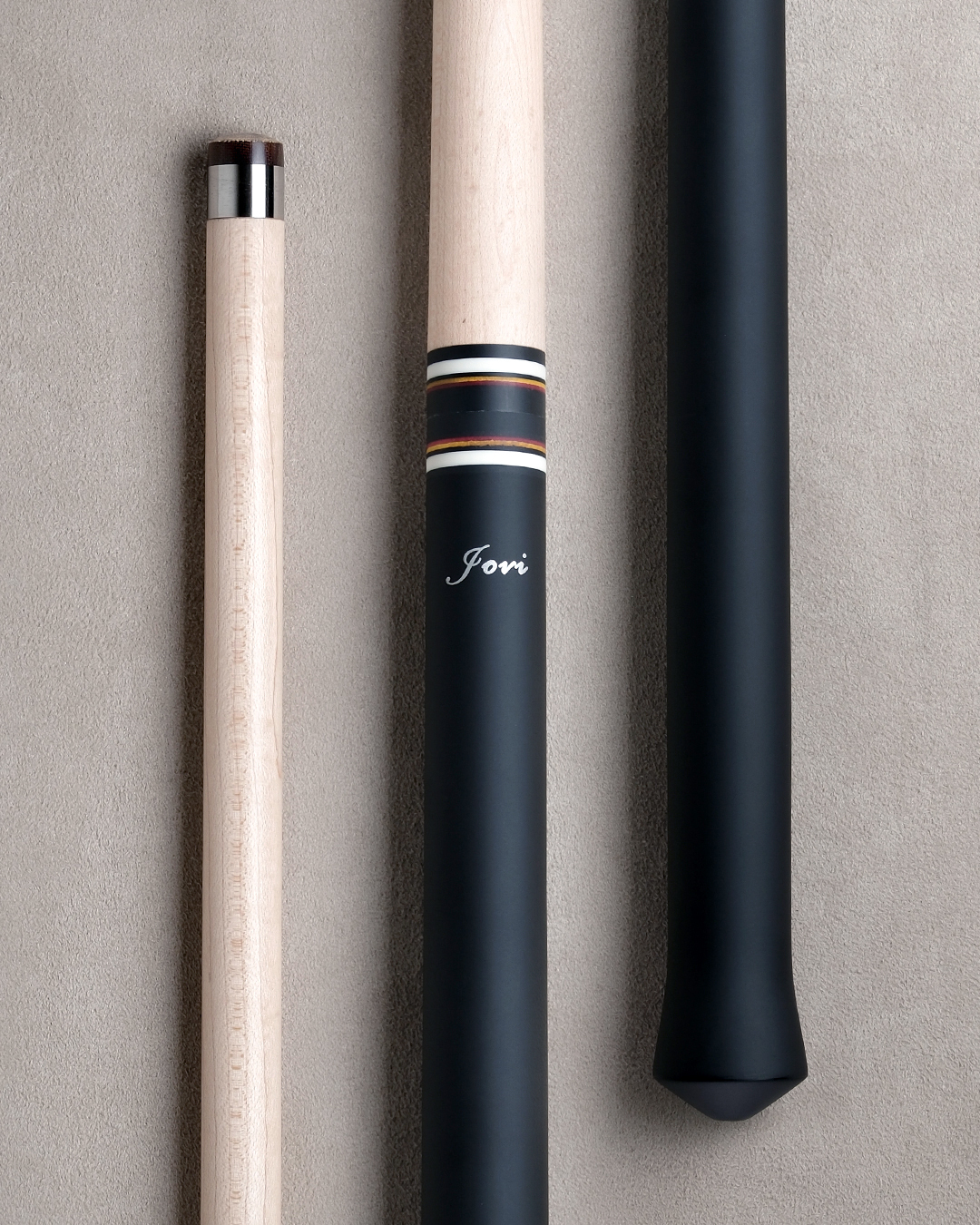 Jovi 2-Piece Jump Cue (Matte Black)| TS Billiards