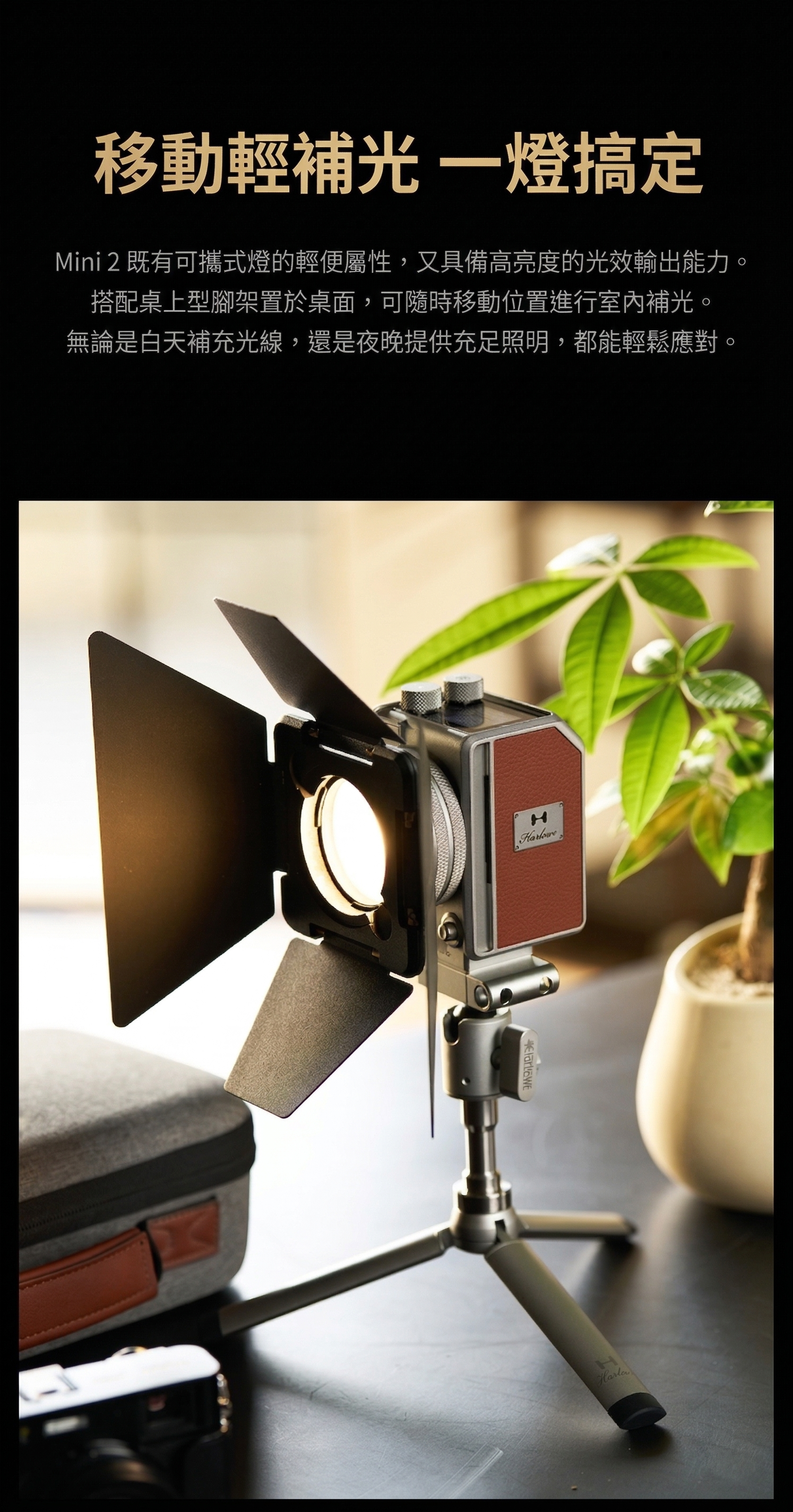 Harlowe Mini 2 豐富配件