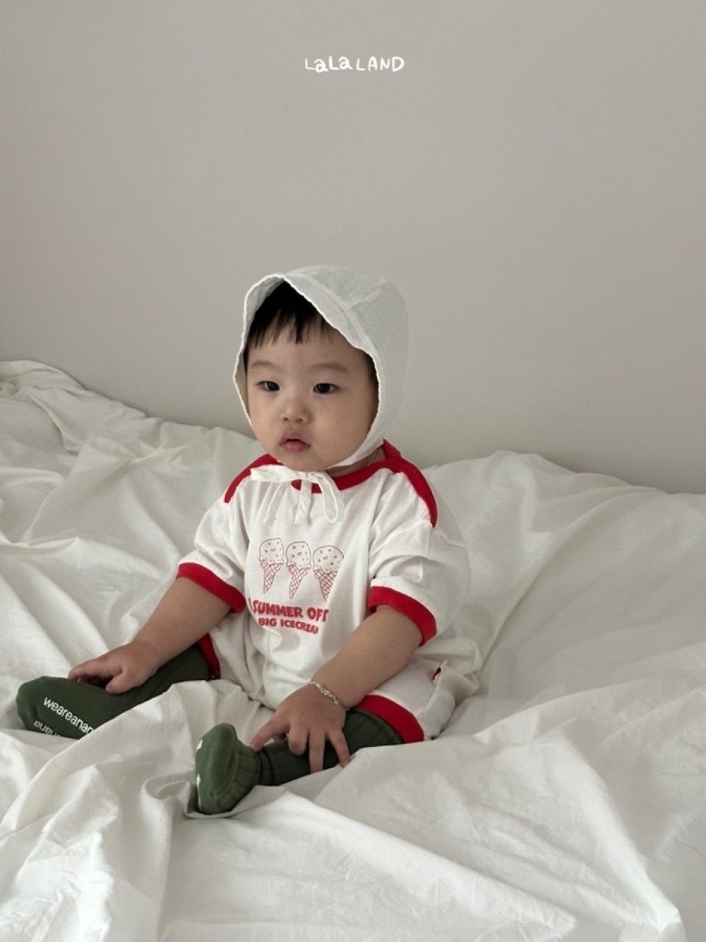 Lala land 冰淇淋連身衣 / 2色 (Bebe)