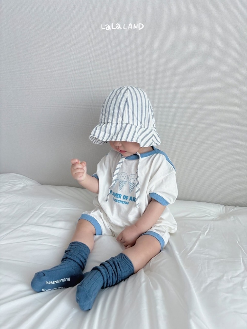 Lala land 冰淇淋連身衣 / 2色 (Bebe)