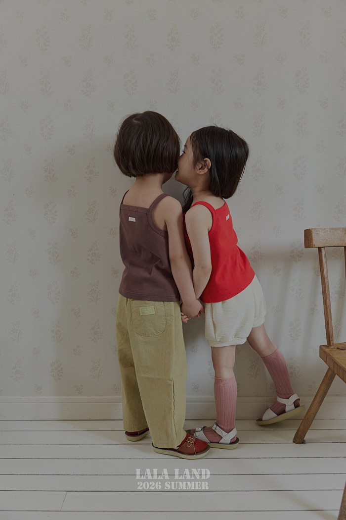 正韓夏lalaland 小童4色小口袋長褲