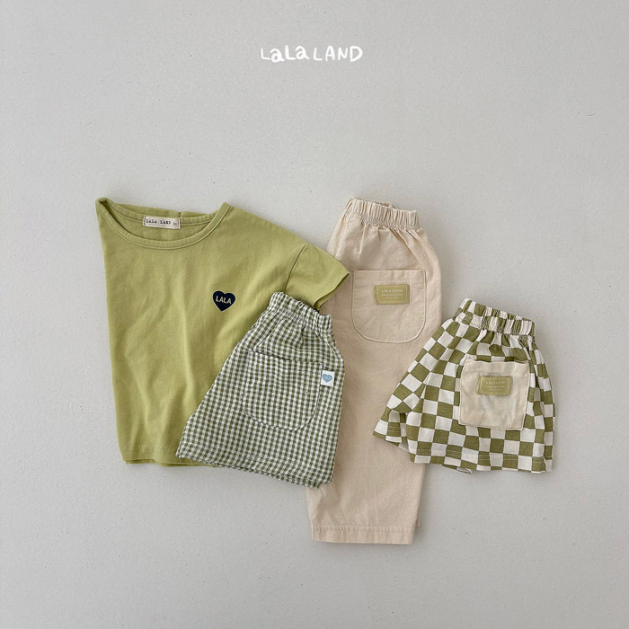 正韓夏lalaland 小童4色小口袋長褲