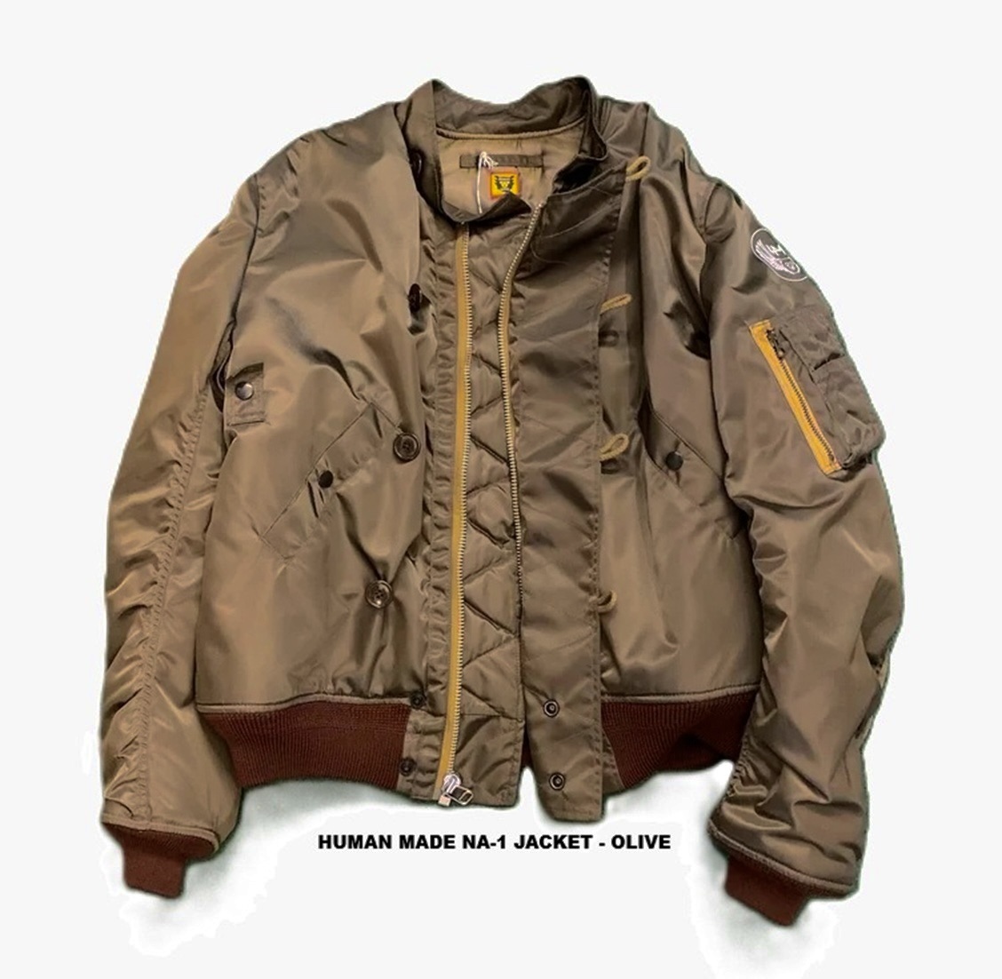 LAST SALE: HUMAN MADE NA-1 JACKET - OLIVE SIZE L IN STOCK NOW (現貨發售中)