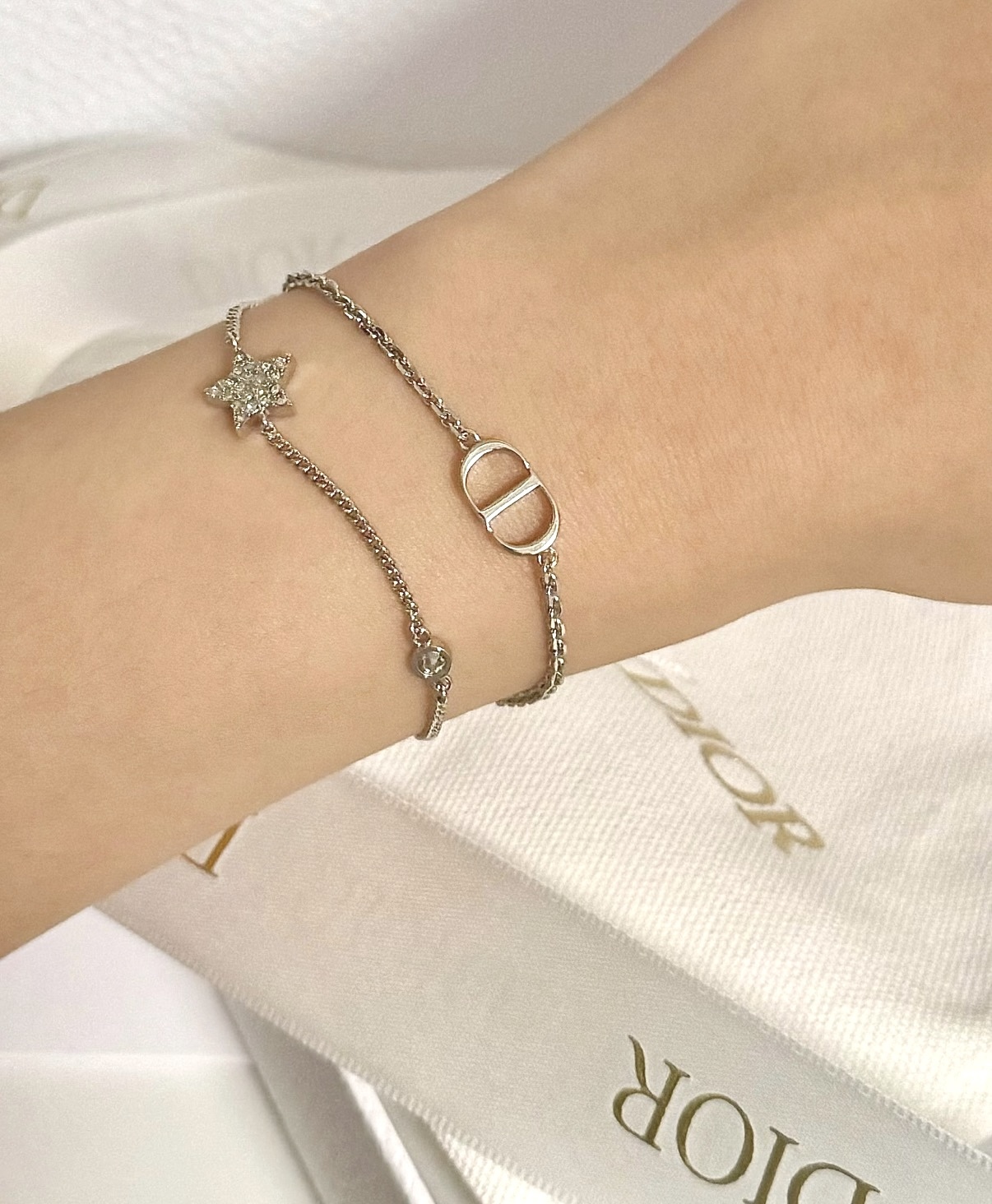 DIOR Petit CD Double Bracelet B1133