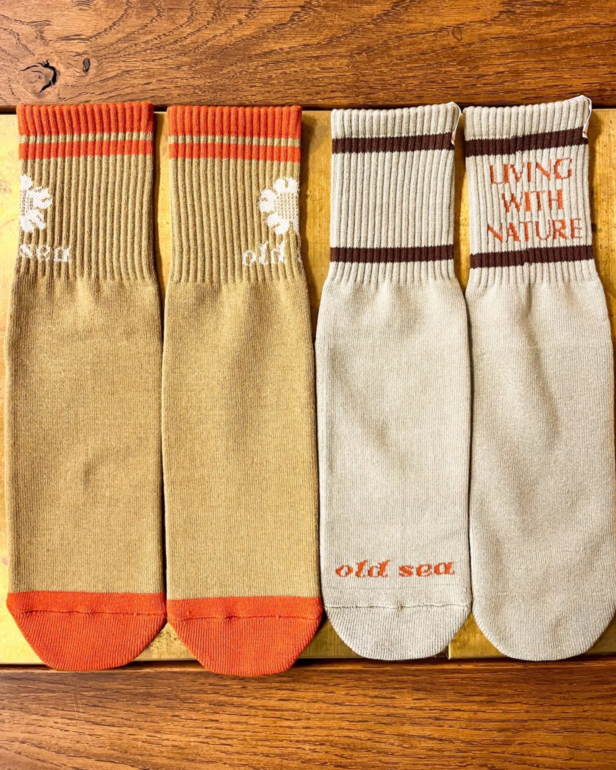 日本Old Sea 對襪一組兩雙